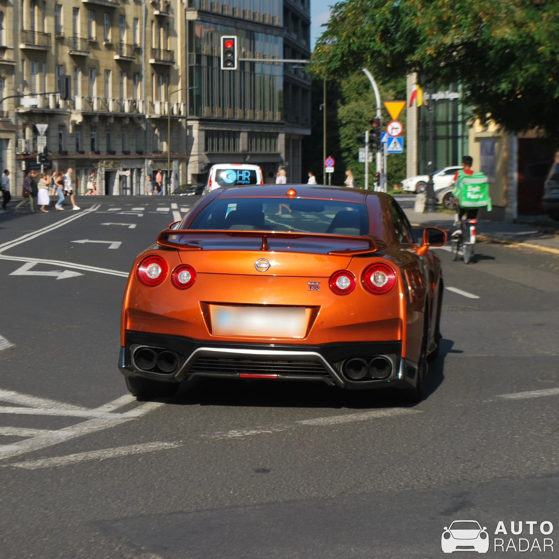Nissan GT-R R35 spotted in Warszawa, Poland