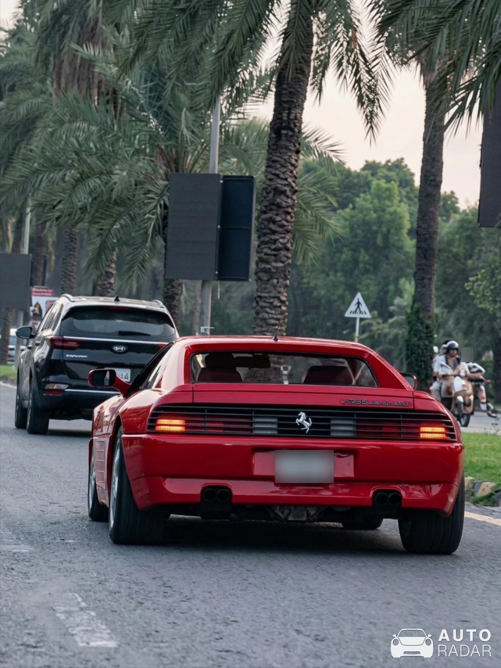 LB-Works Ferrari 348 spotted in Karachi