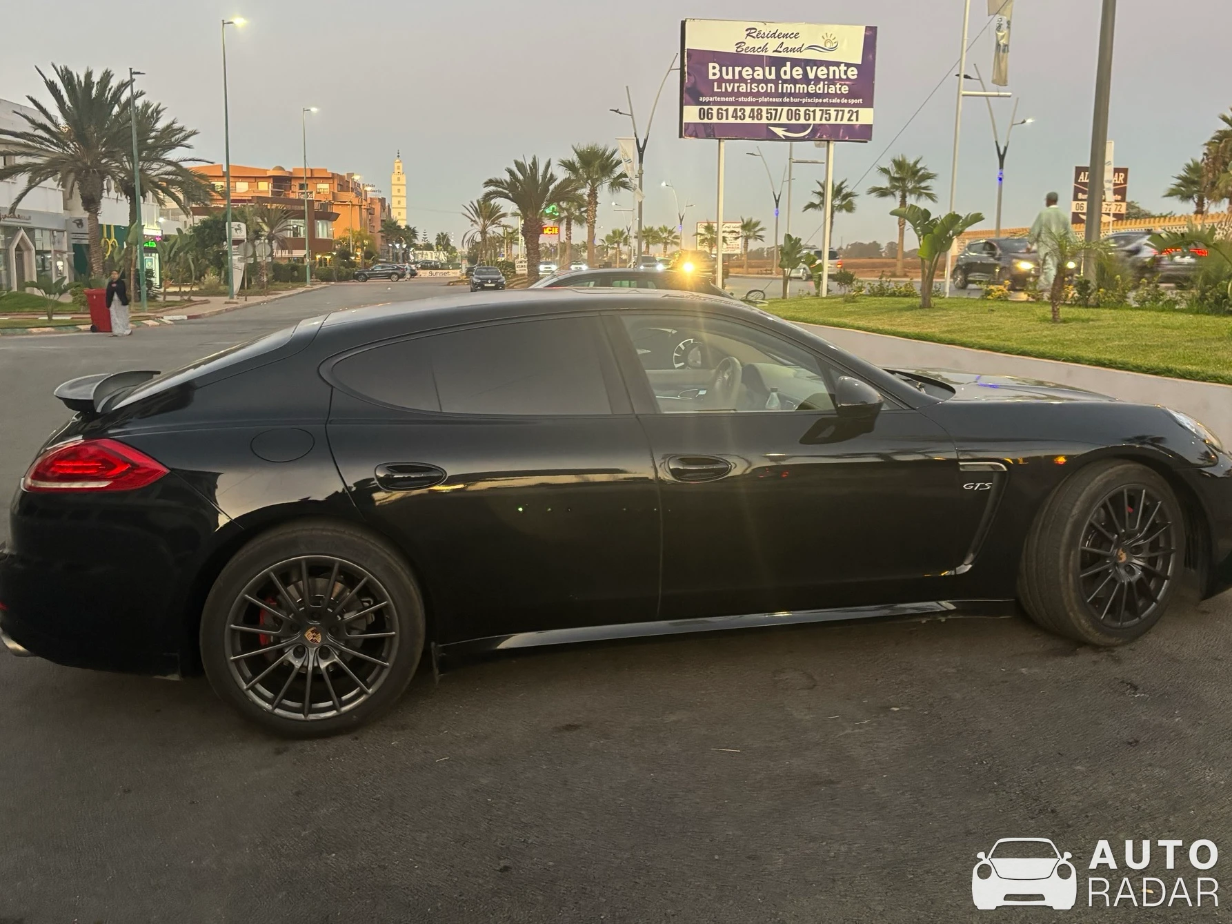 Porsche 970 Panamera GTS spotted in Mohammédia