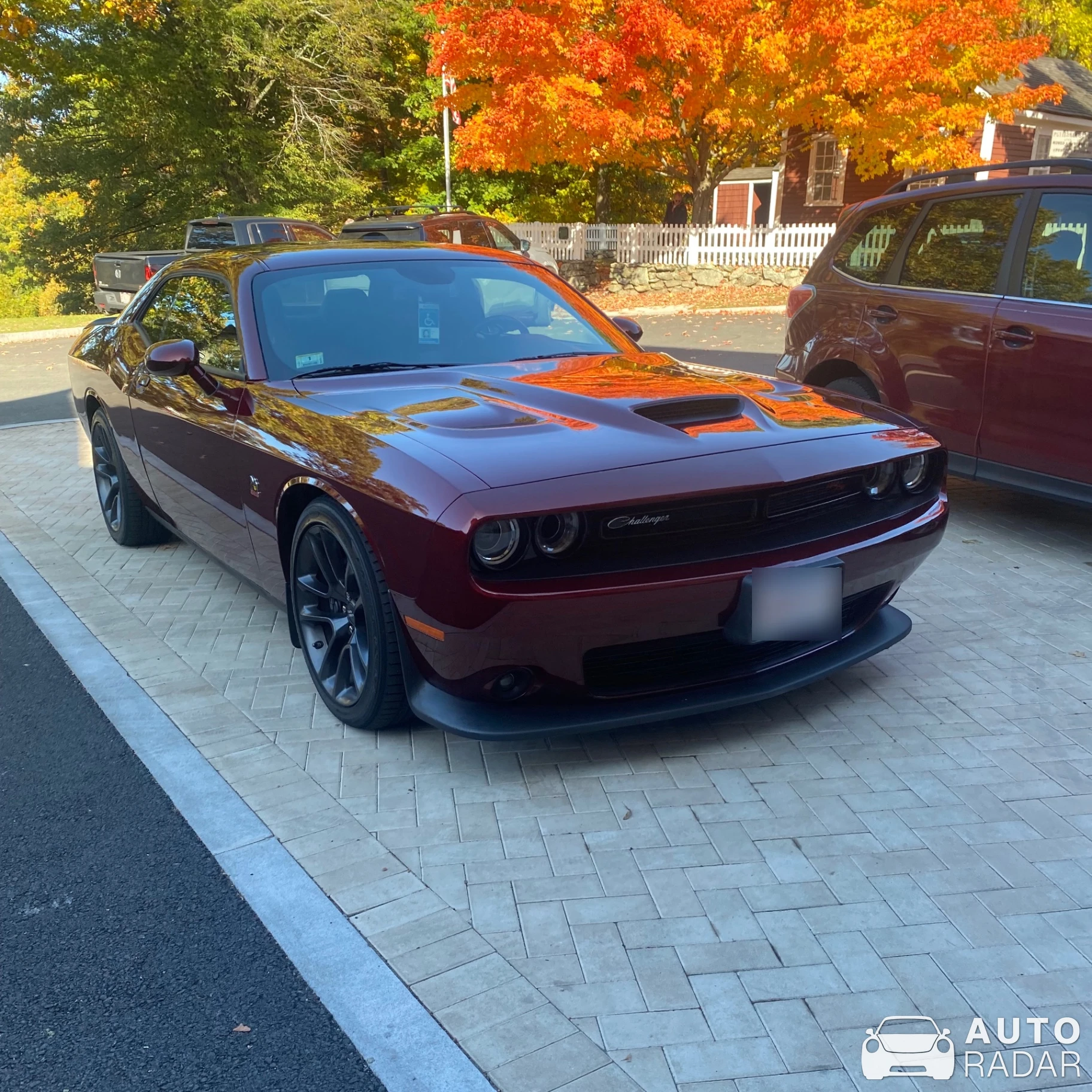 Dodge Challenger spotted in Brookline, United States