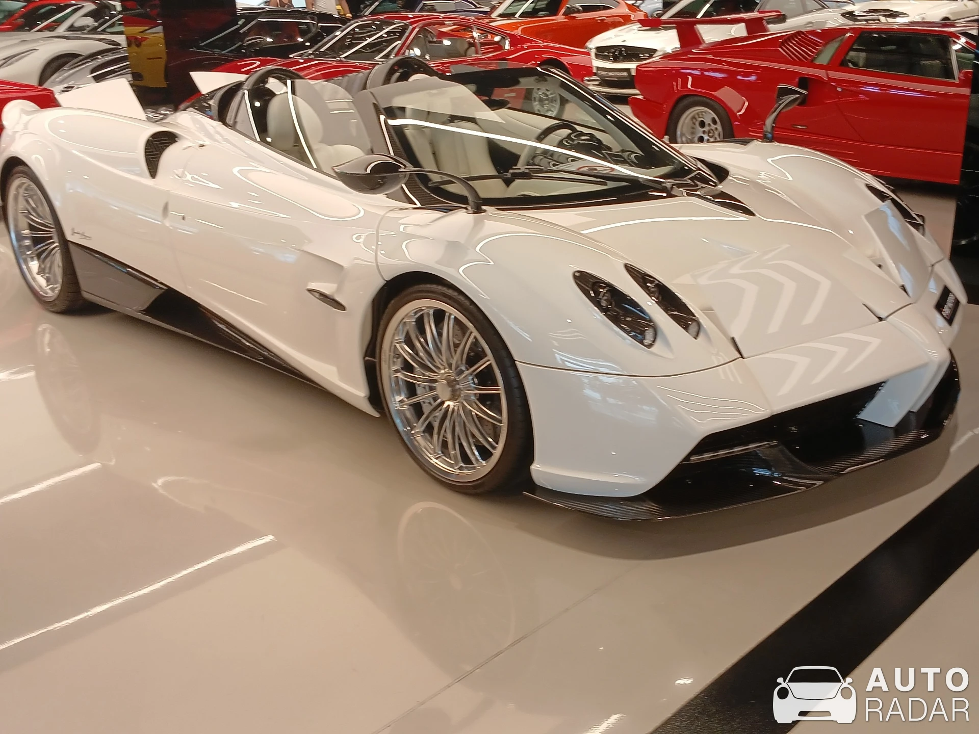 Pagani Huayra Roadster spotted in Dubai, United Arab Emirates