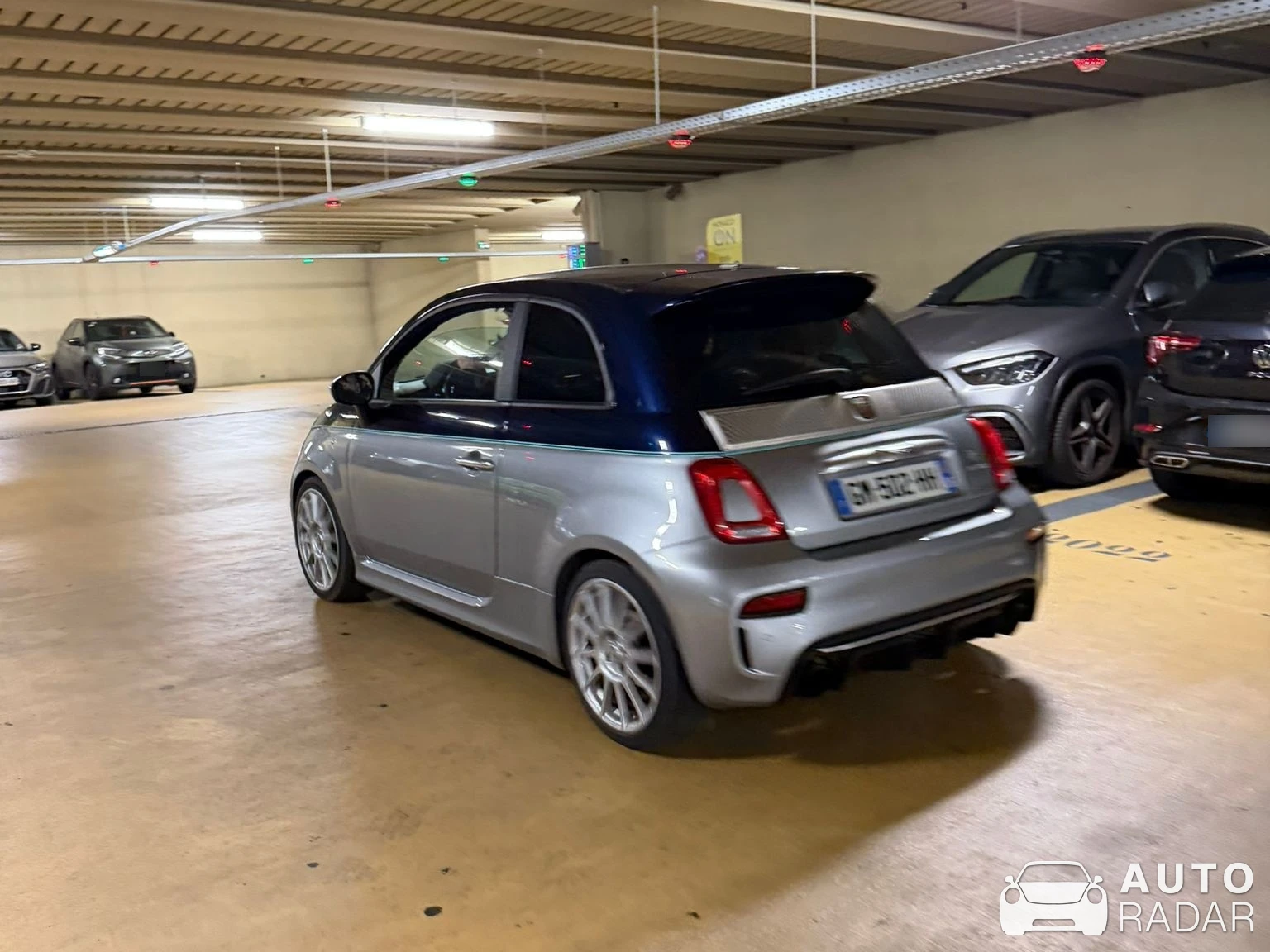 Abarth 695 Rivale spotted in Monaco, Monaco