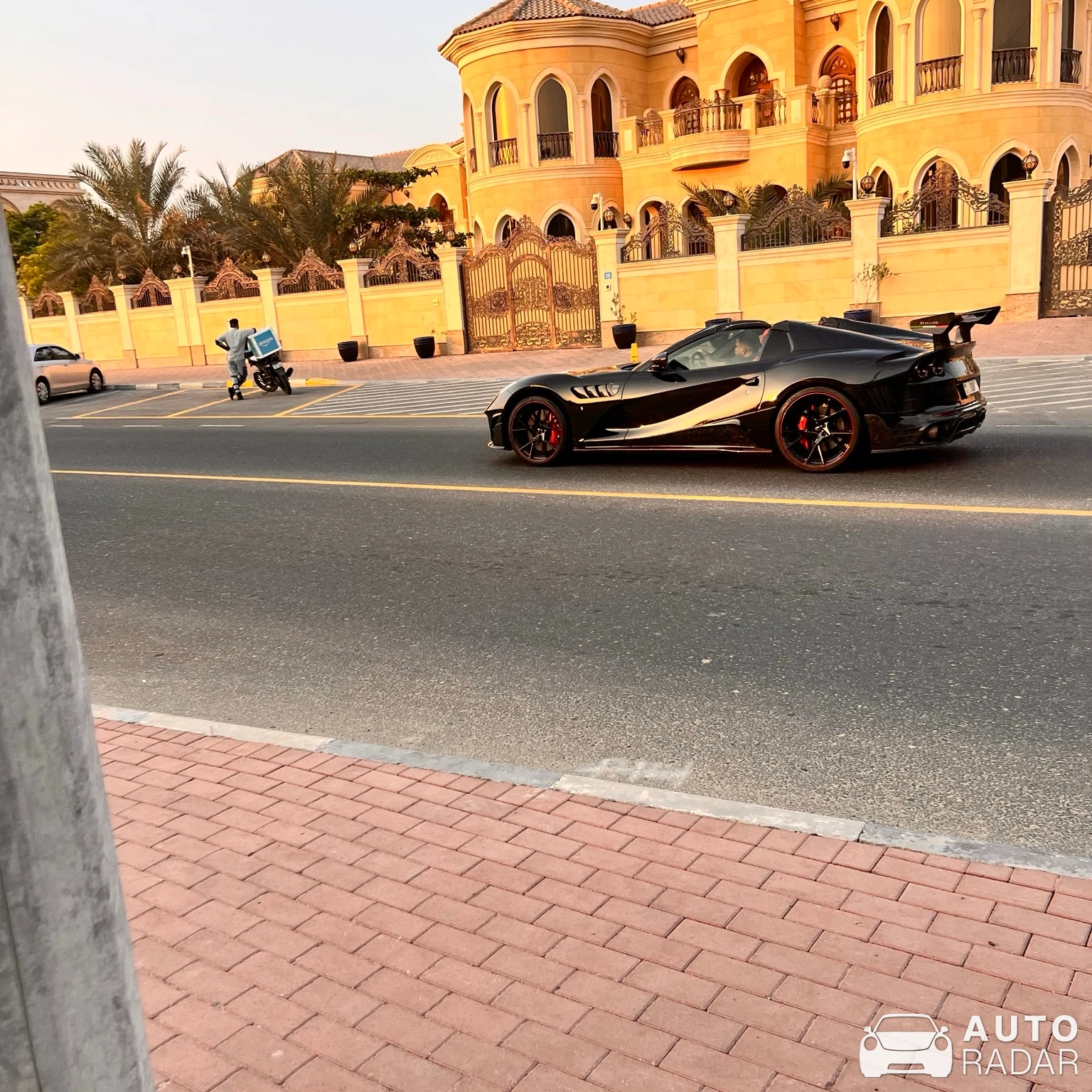 Ferrari 812 GTS Mansory Stallone spotted in Dubai