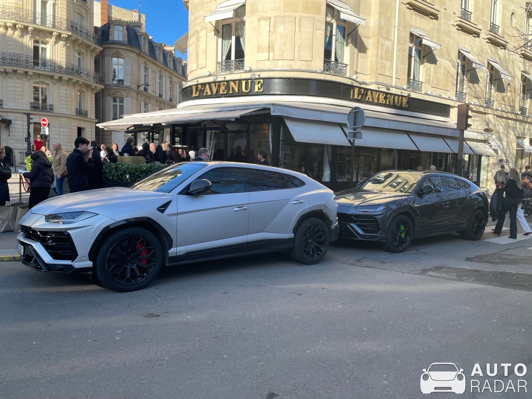 Lamborghini Urus spotted in Paris, France