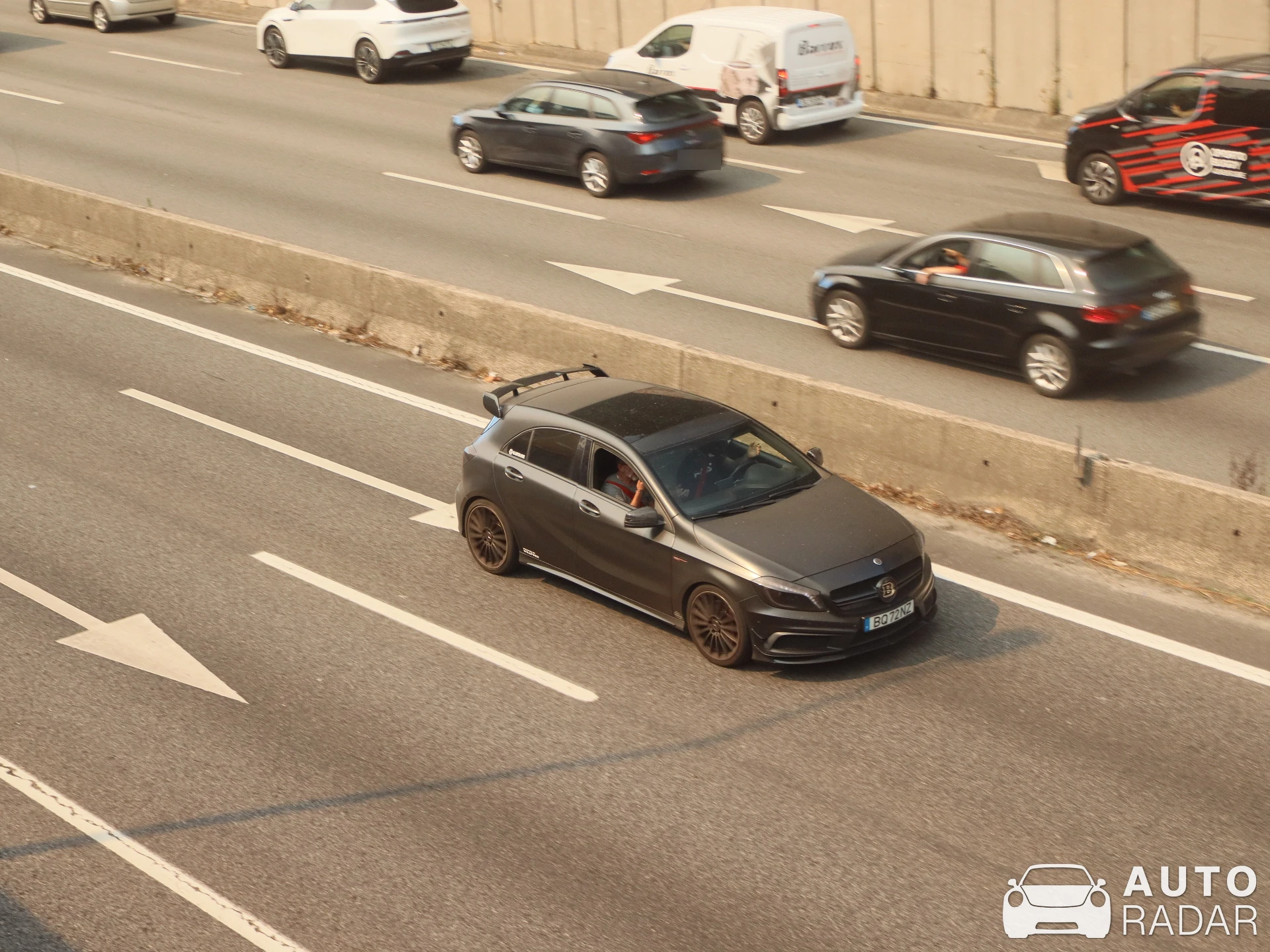 Mercedes-AMG Brabus A B45 spotted in Porto