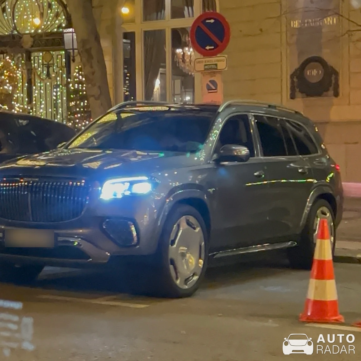 Mercedes-Maybach GLS 600 spotted in Madrid, España