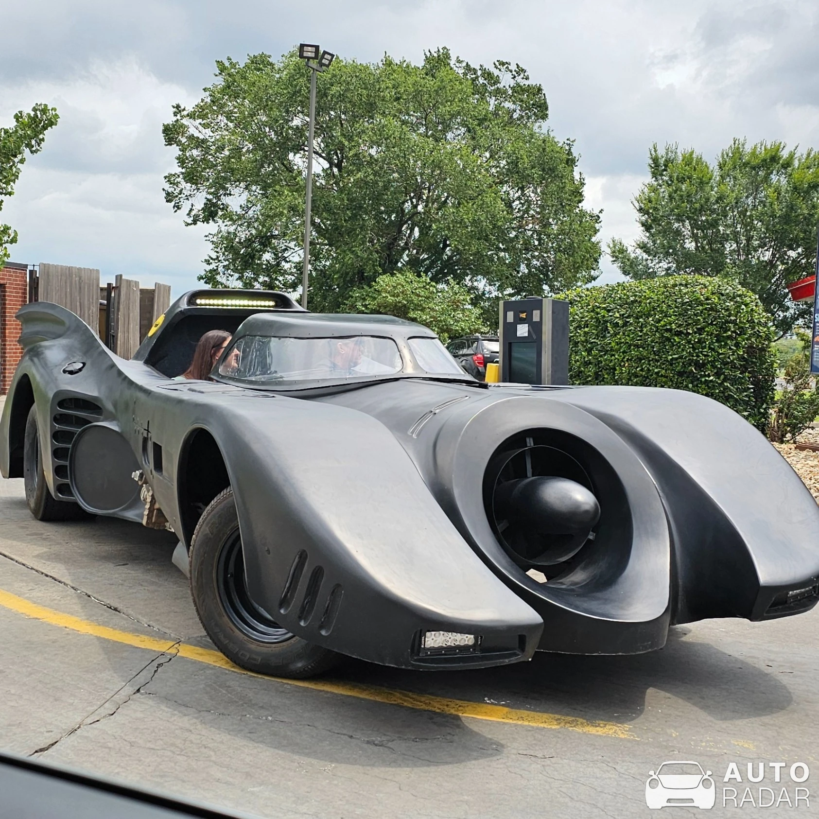 Batmobile Batmobile spotted in Oklahoma City, United States