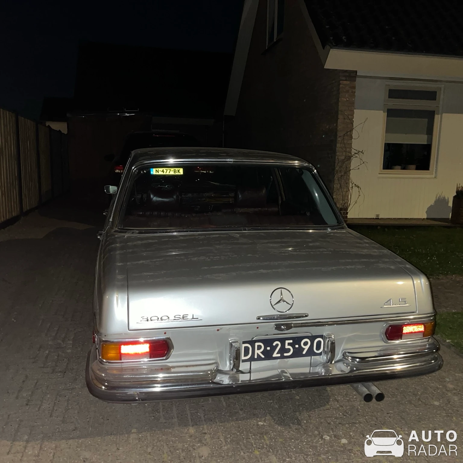 Mercedes-Benz 300 SEL 4.5 spotted in Wijk en Aalburg