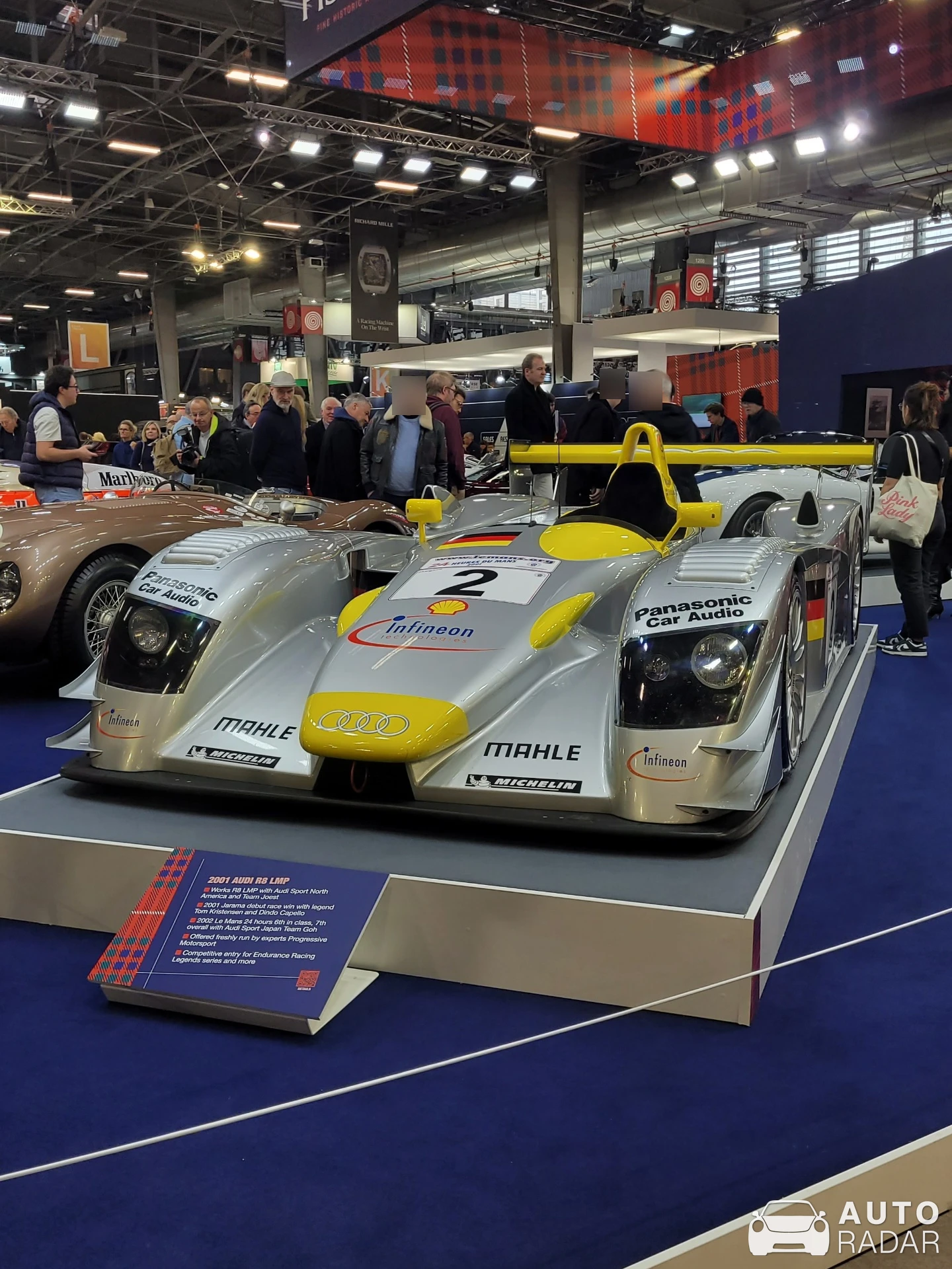 Audi R8 LMP spotted in Paris
