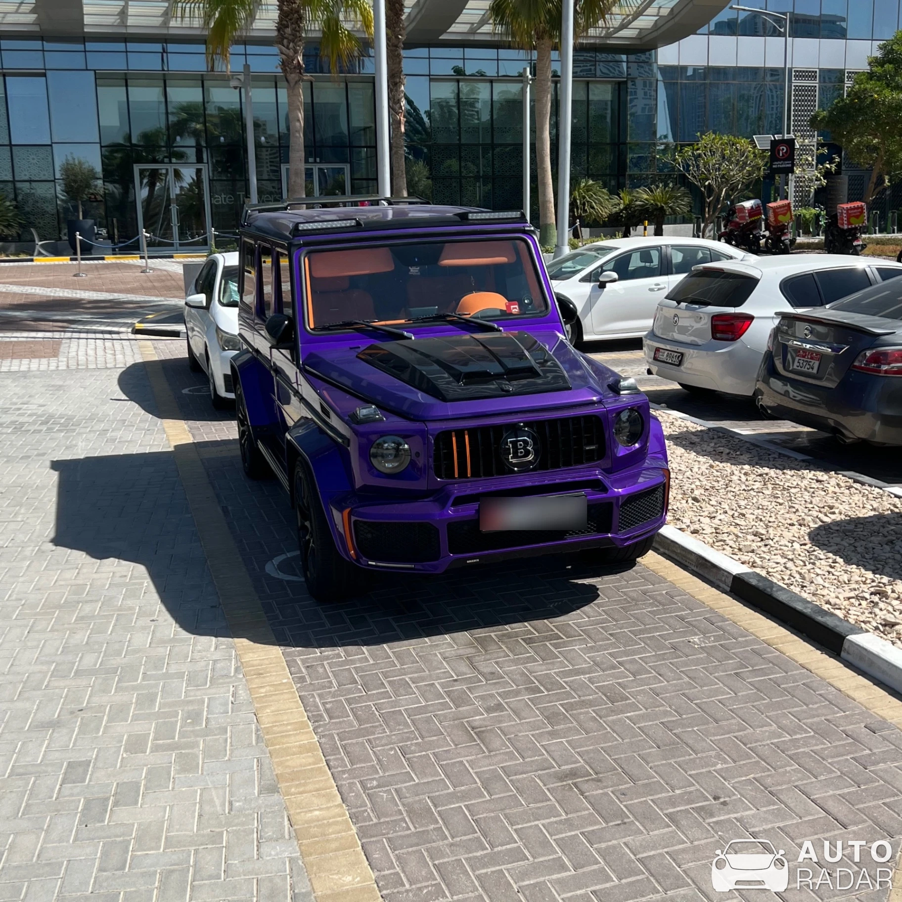 Mercedes-AMG Brabus G 800 spotted in Abu Dhabi, United Arab Emirates