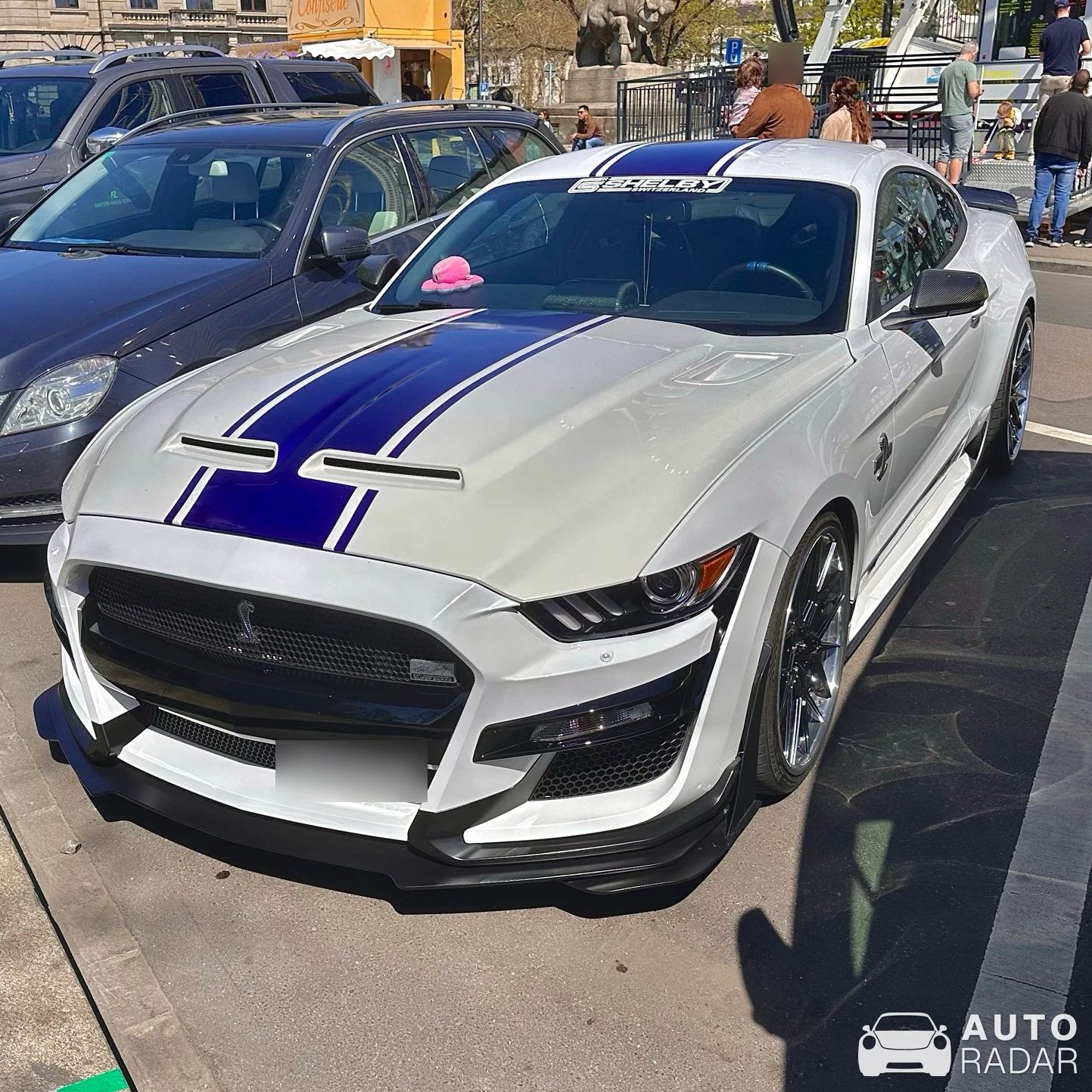 Ford Mustang Shelby Super Snake 2017 50th Anniversary spotted in Zürich