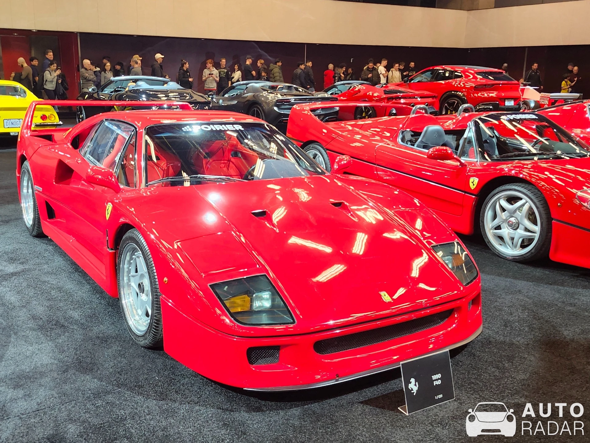 Ferrari F40 spotted in Saint-Césaire, Canada