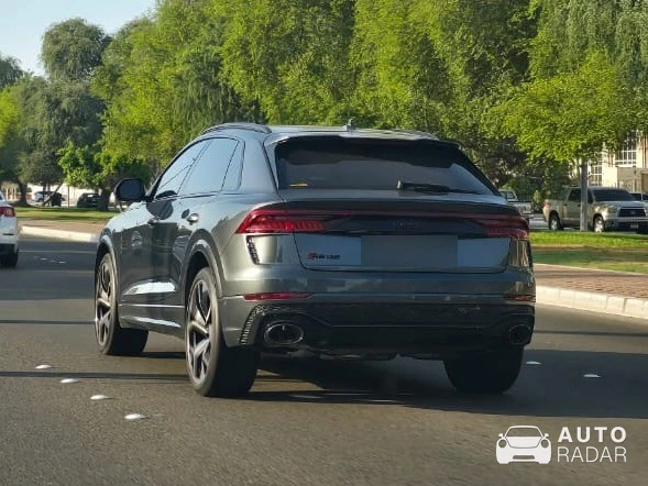 Audi RS Q8 spotted in Abu Dhabi, United Arab Emirates