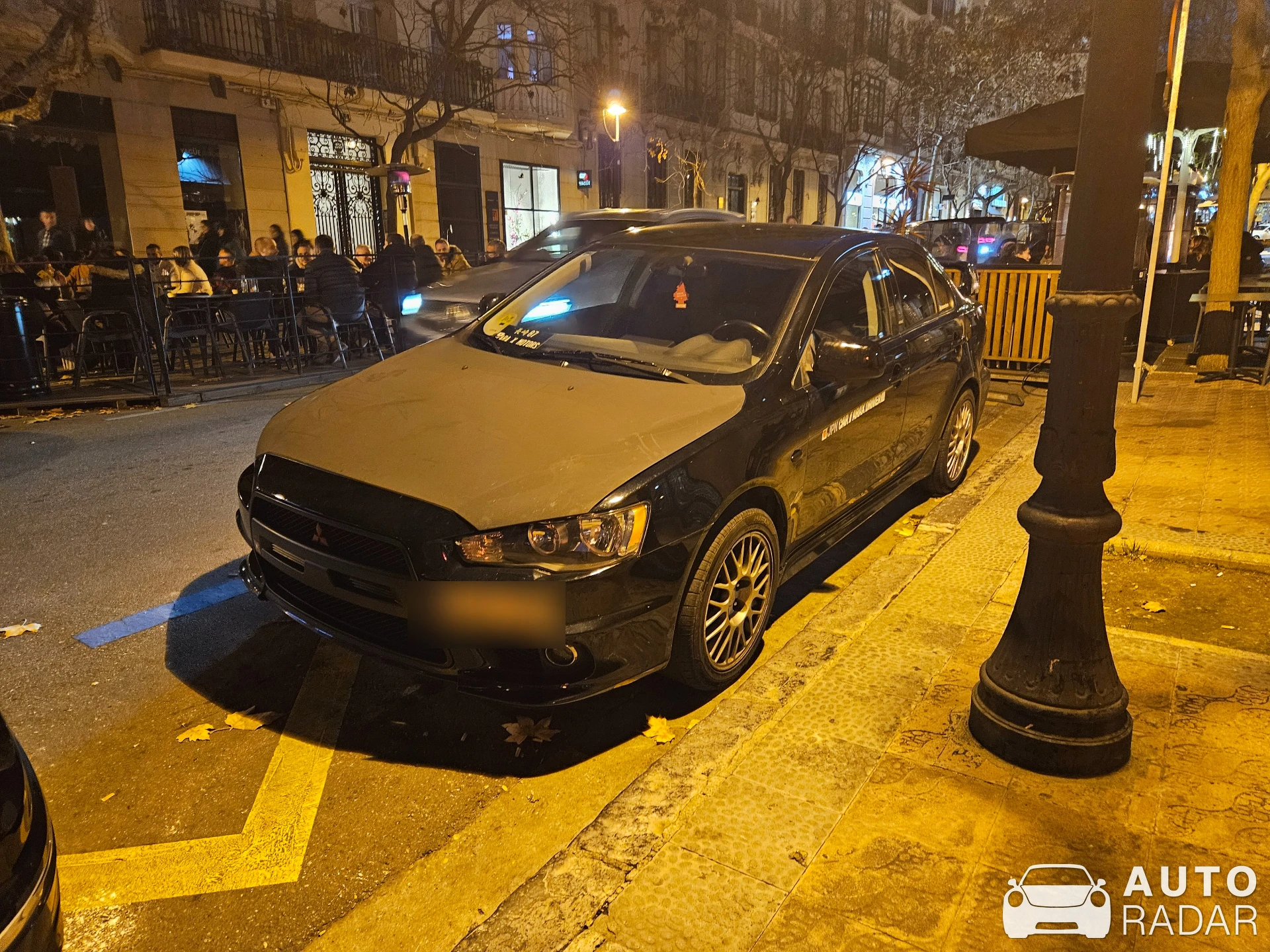 Mitsubishi Lancer spotted in Zaragoza, España