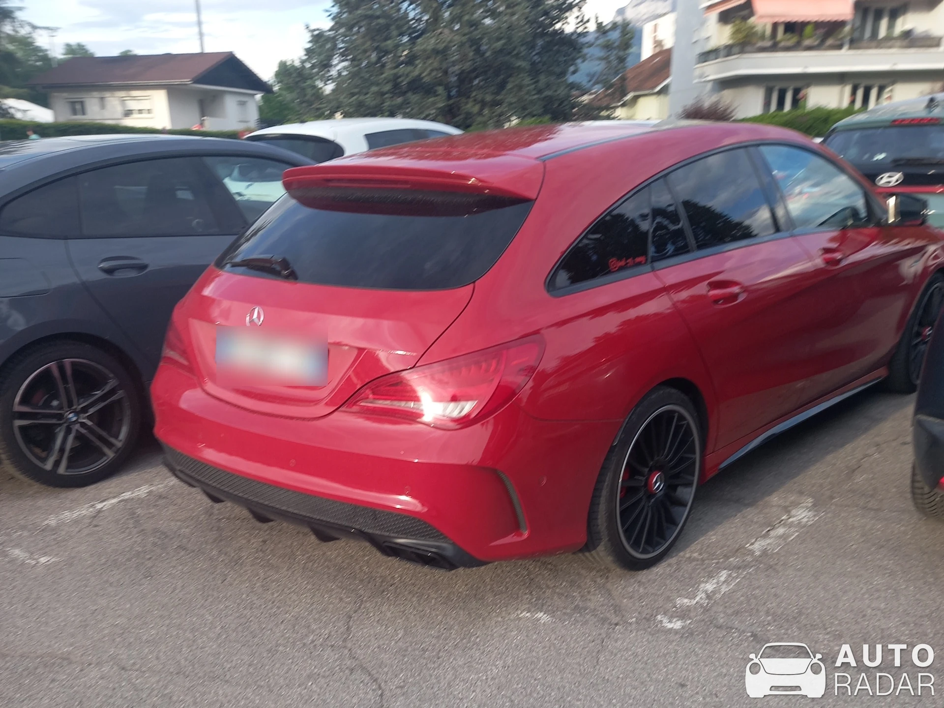 Mercedes-AMG CLA 45 Shooting Brake X117 spotted in Annecy