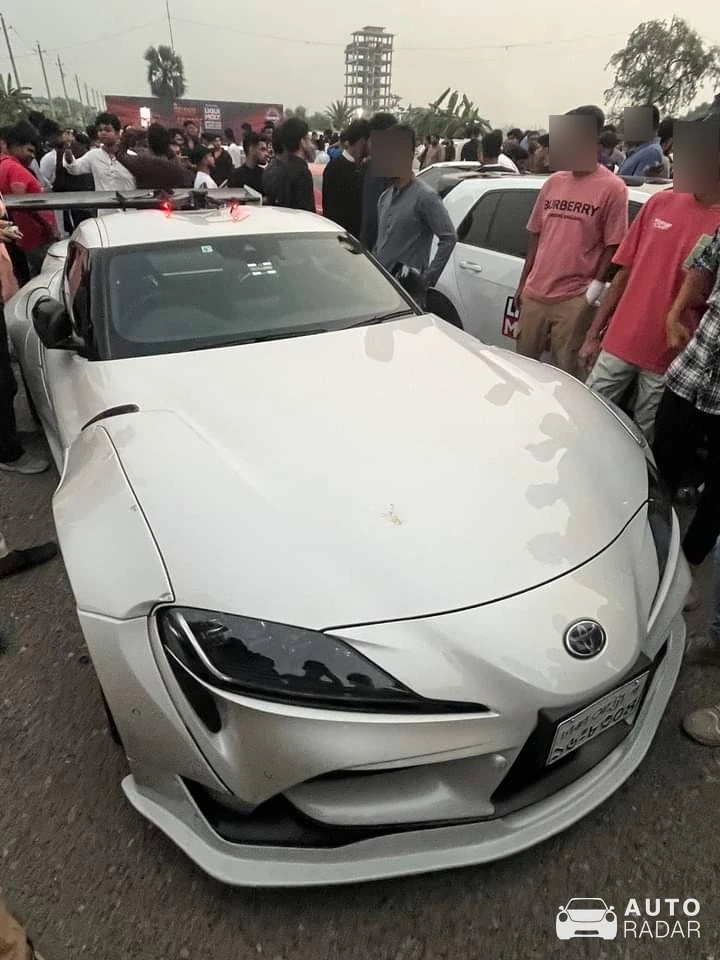 Toyota GR Supra A90 spotted in Dhaka, Bangladesh