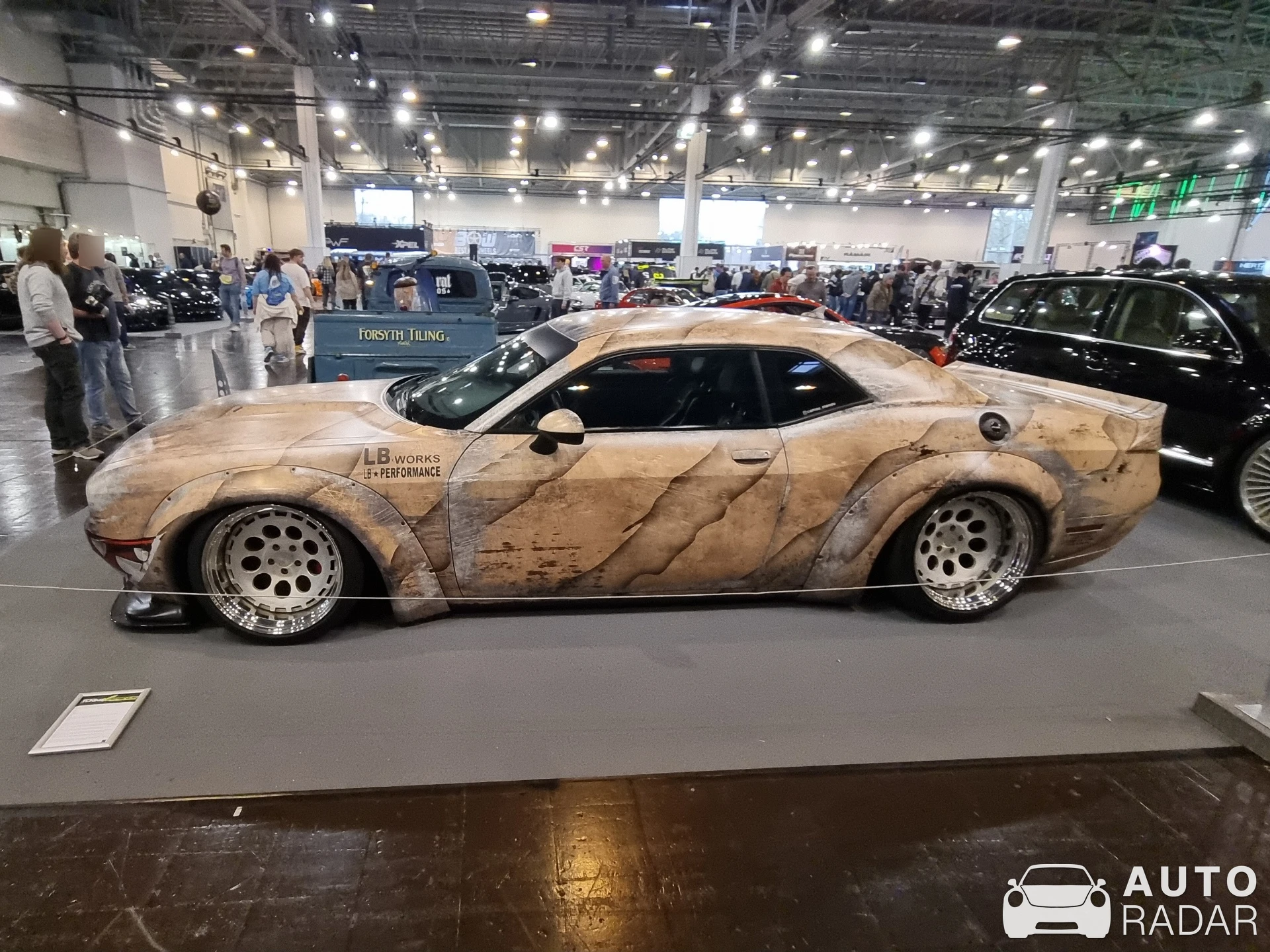 Dodge Challenger SRT Hellcat Liberty Walk Widebody spotted in Essen