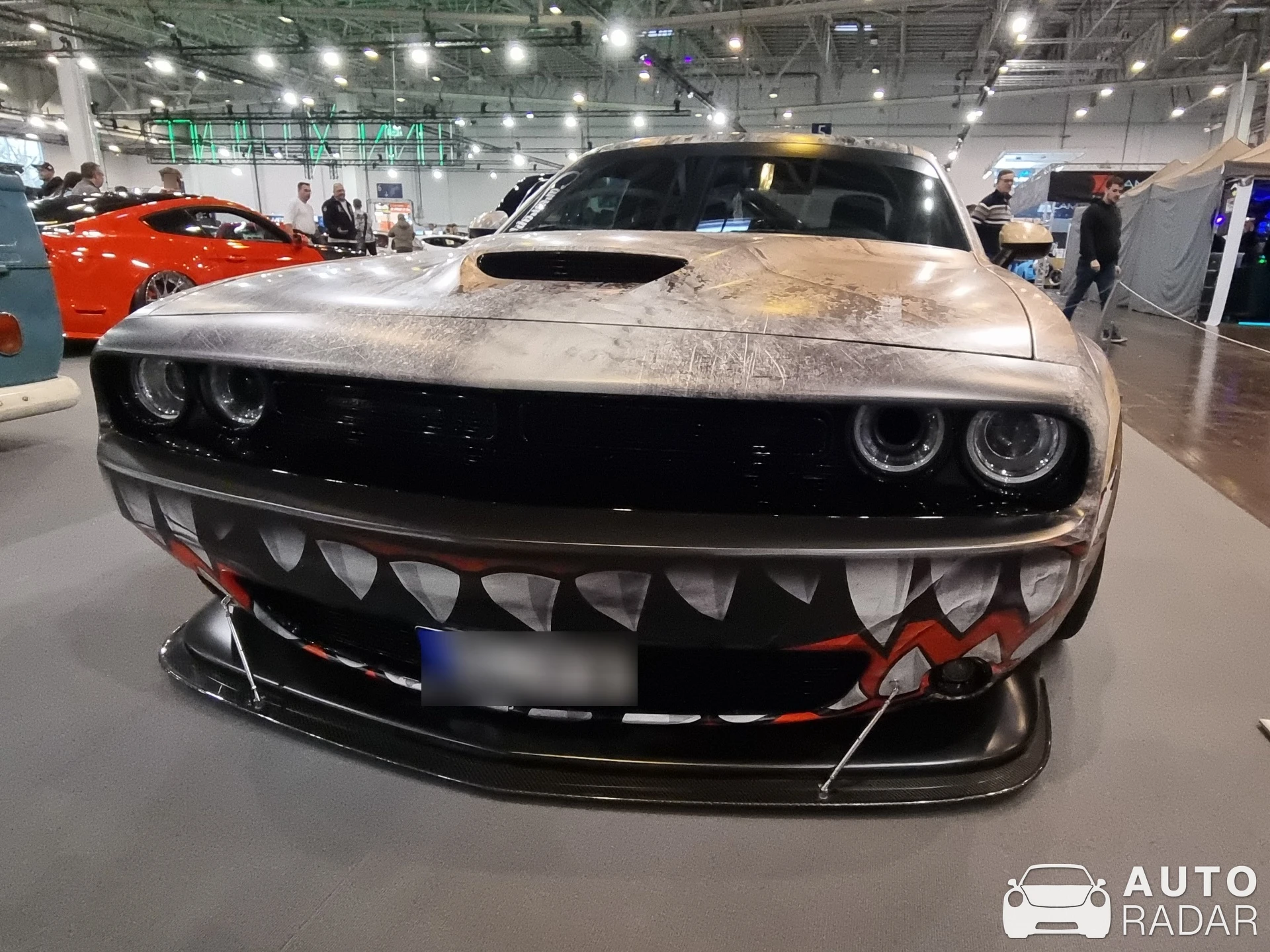 Dodge Challenger SRT Hellcat Liberty Walk Widebody spotted in Essen, Germania