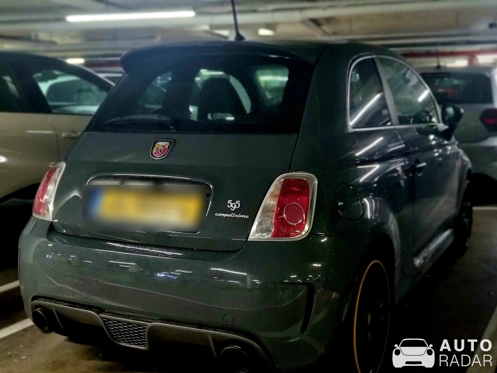 Abarth 595 Competizione spotted in Rotterdam, Netherlands