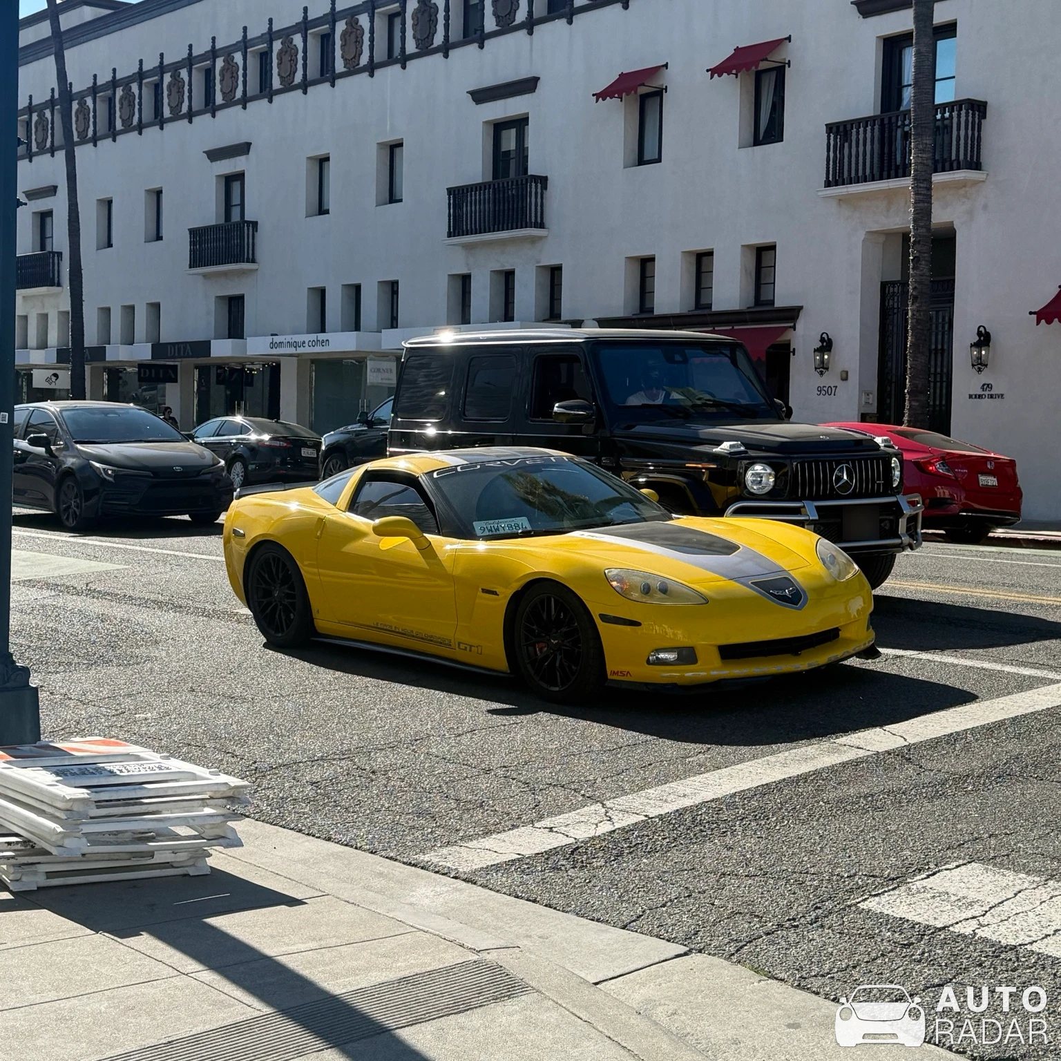 Chevrolet Corvette C6 GT1 Championship Edition spotted in Beverly Hills