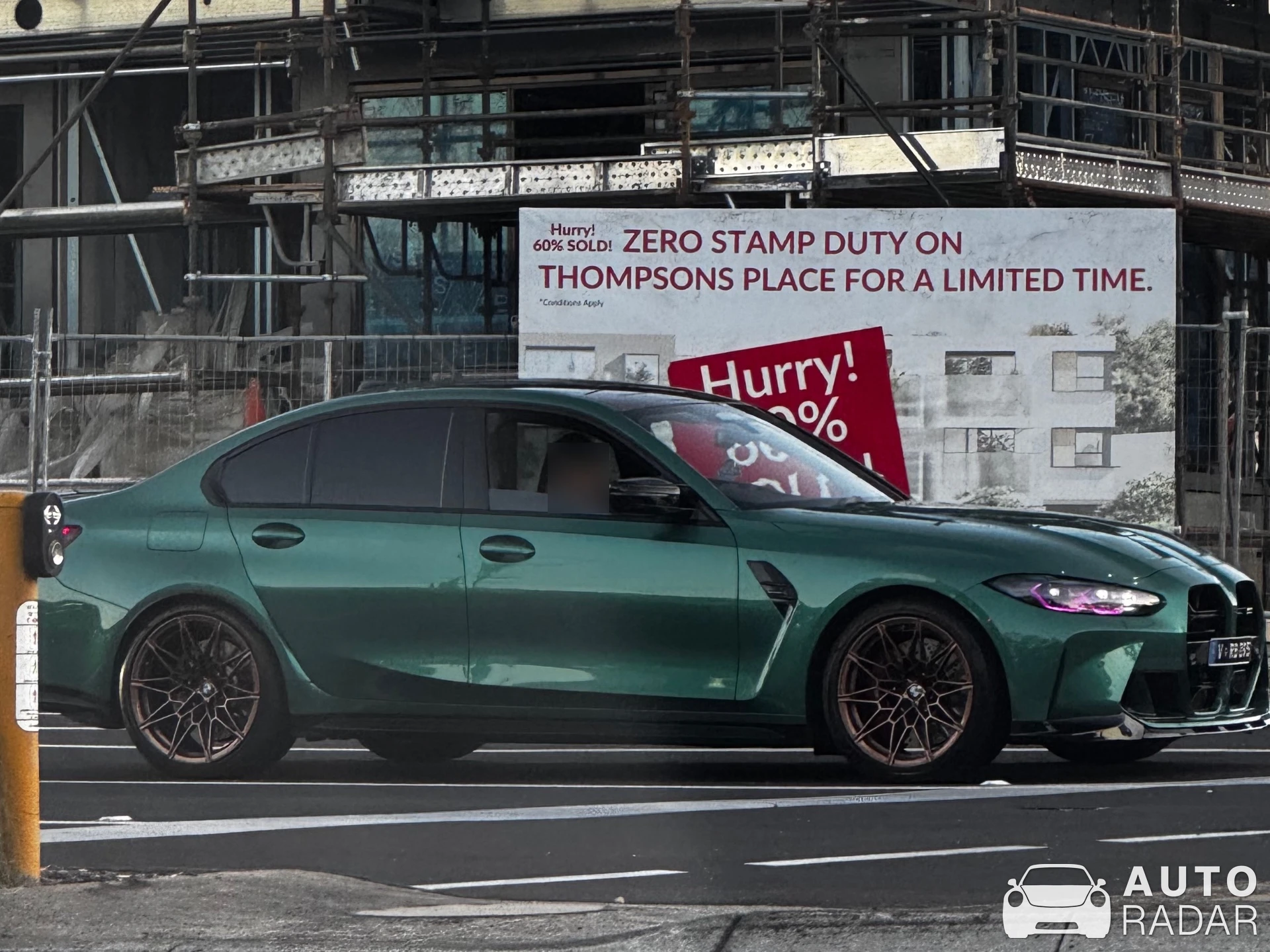 BMW M3 G80 Sedan Competition spotted in Templestowe Lower, Australia