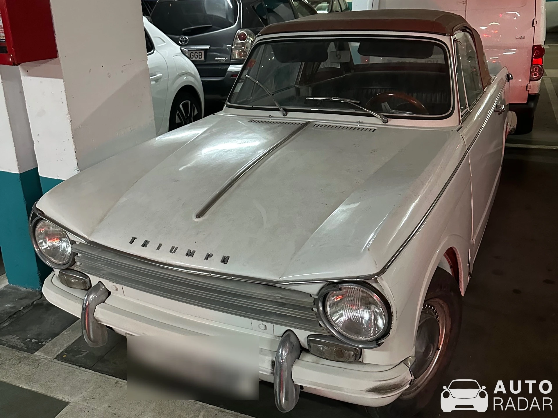 Triumph Herald 1200 spotted in Nerja