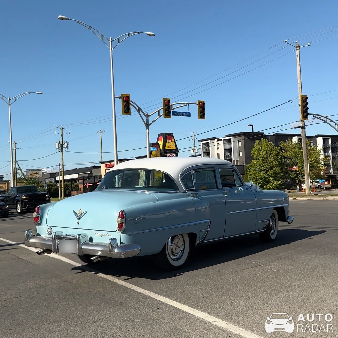 Chevrolet Bel Air spotted in Saint-Eustache, Canada