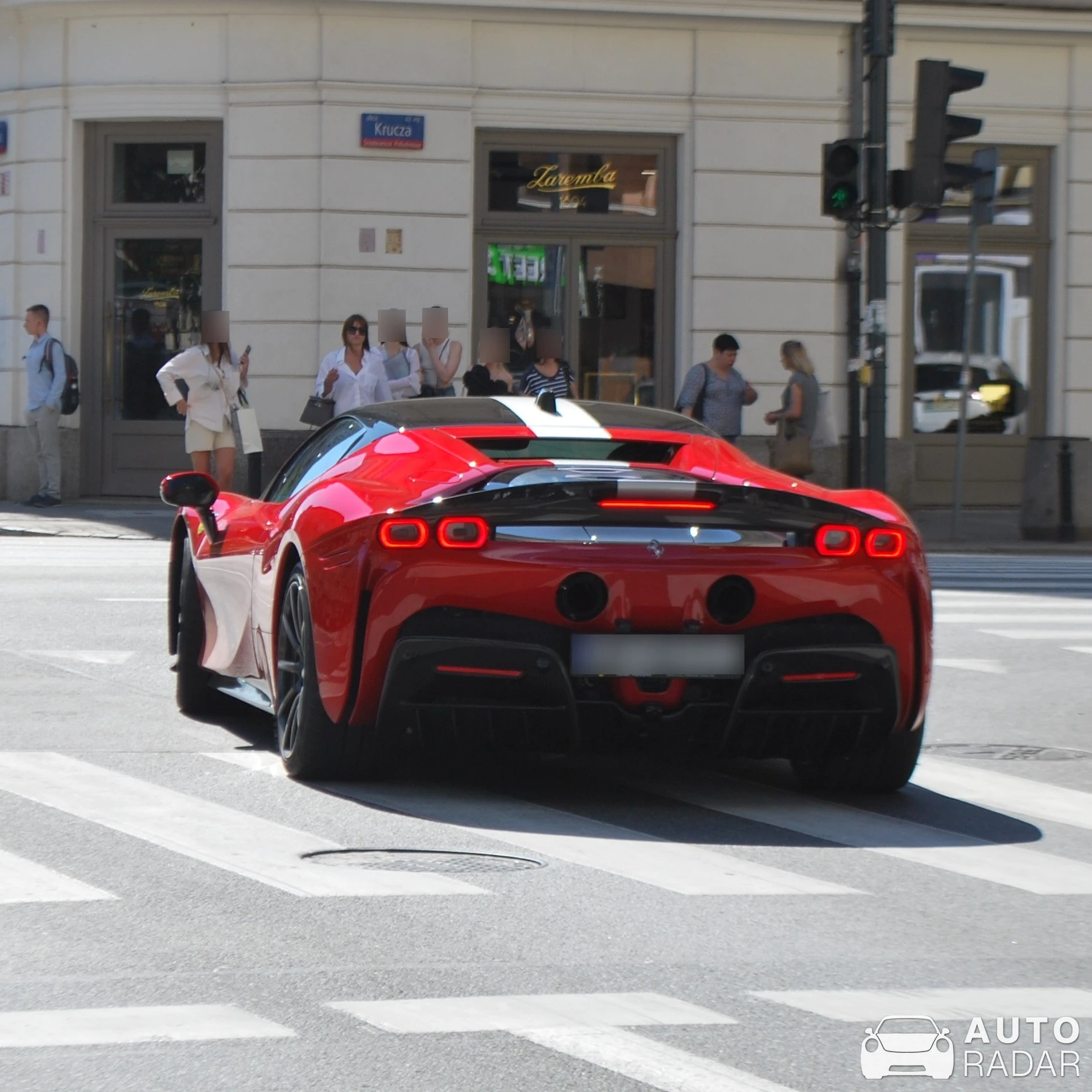 Ferrari SF90 Stradale Assetto Fiorano Novitec Rosso spotted in Warszawa, Poland