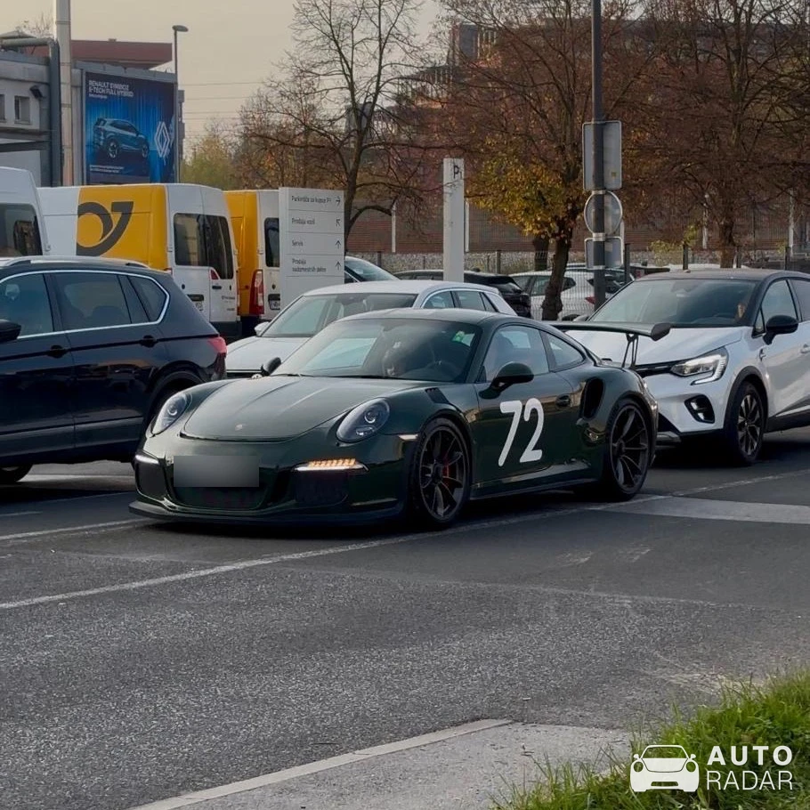 Porsche 991 GT3 RS MkI spotted in Ljubljana, Slovenia
