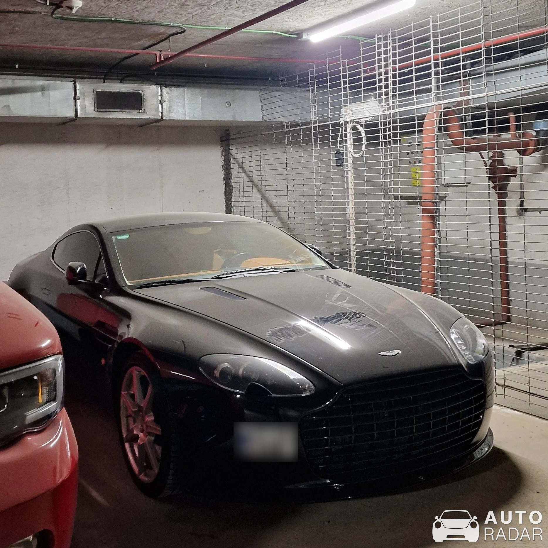 Aston Martin V8 Vantage spotted in Constanța, Romania