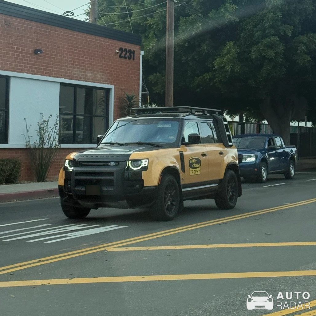 Land Rover Defender 110 Trophy Edition spotted in Los Angeles, United States