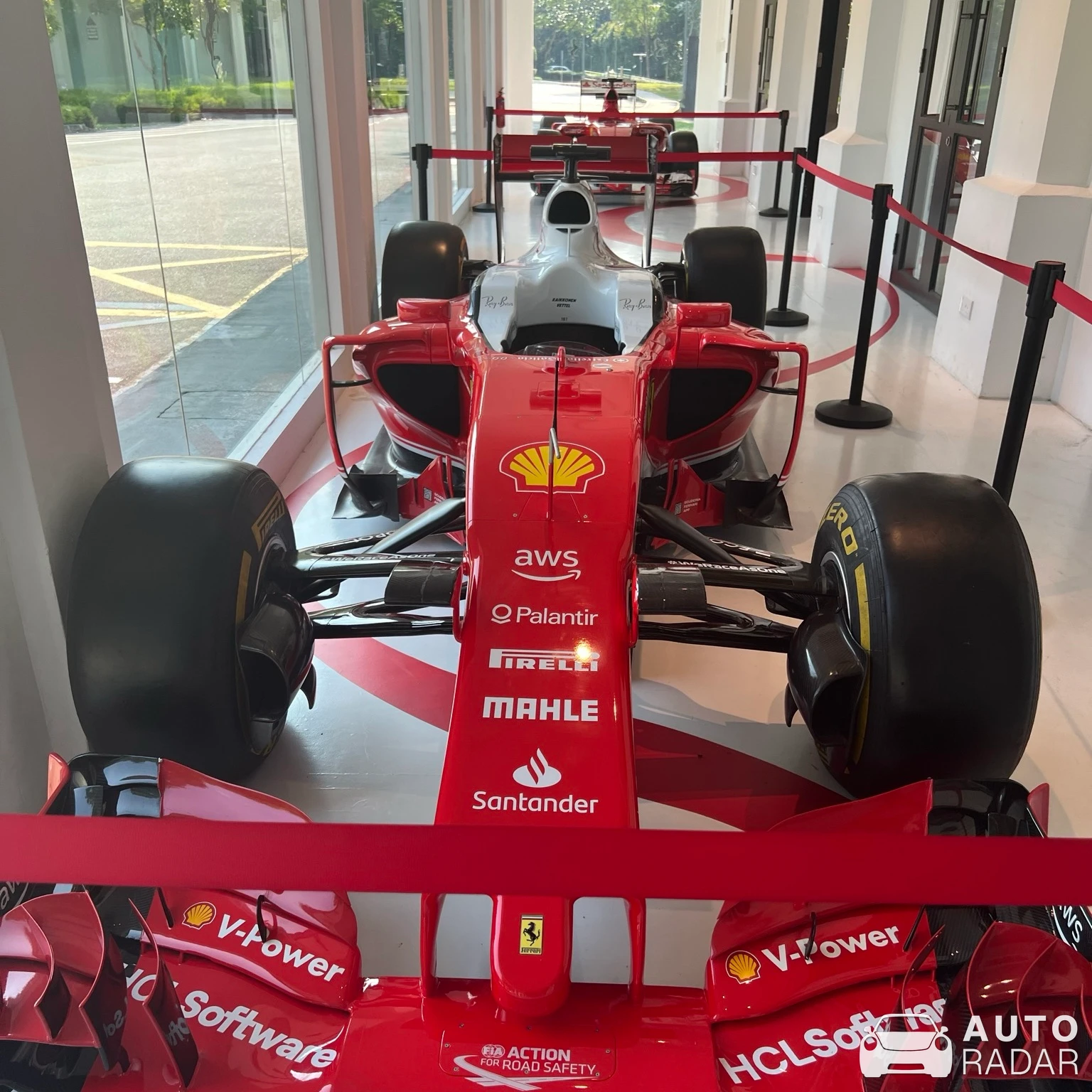 Ferrari SF16-H spotted in Singapore