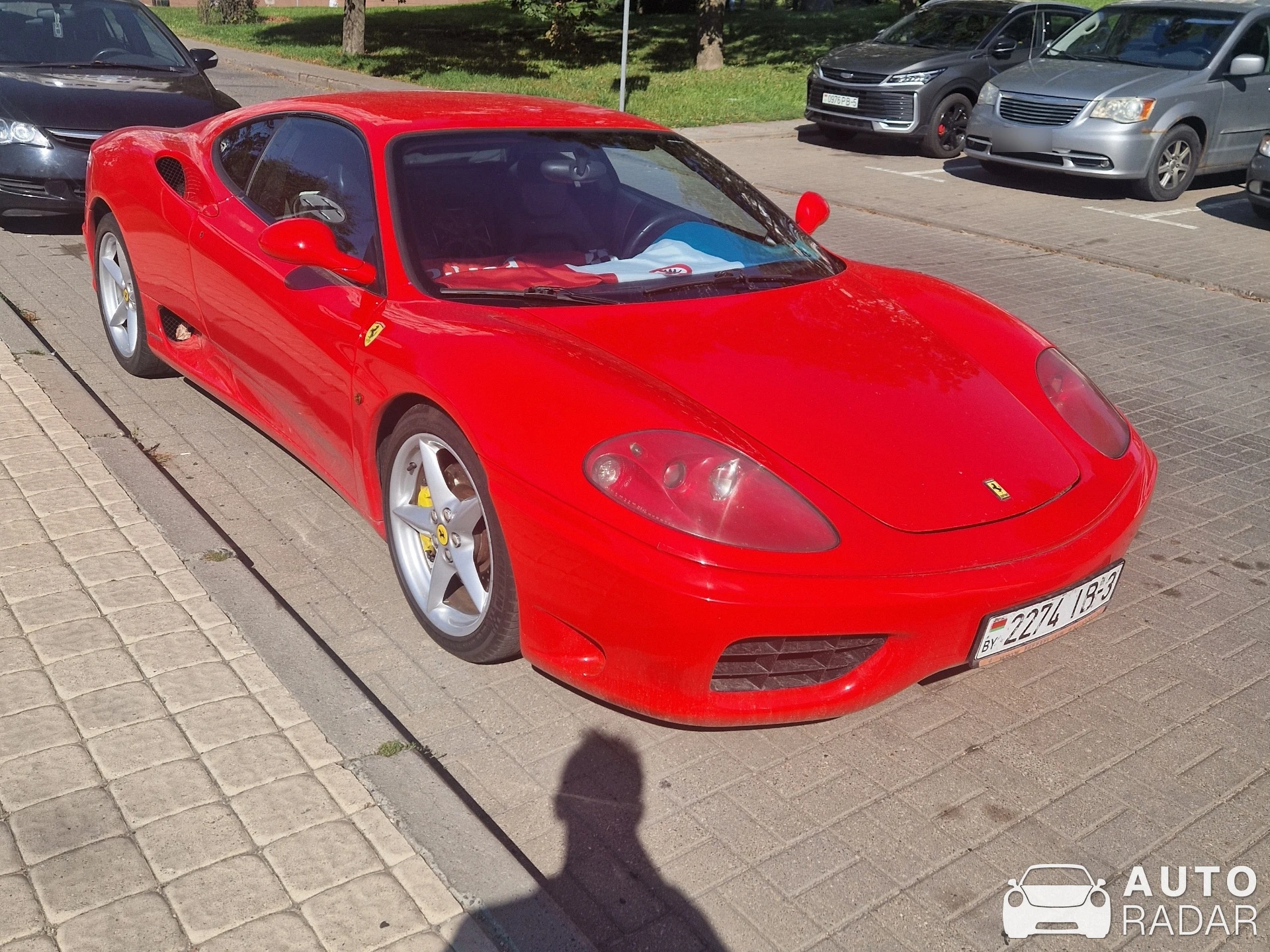 Ferrari 360 Modena spotted in Minsk
