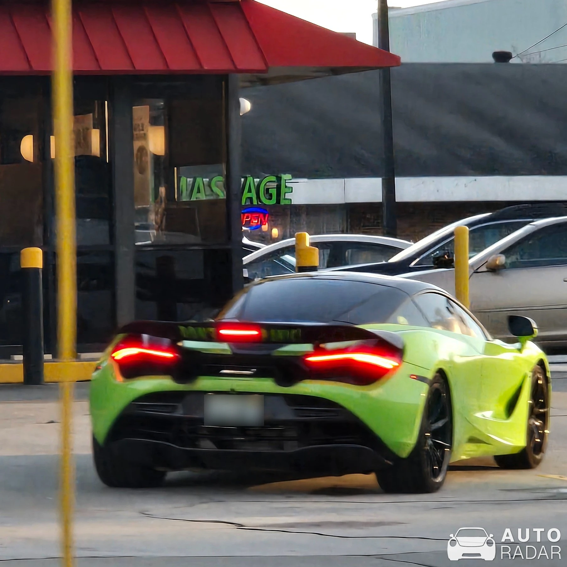 McLaren 720S spotted in Goodyear, United States