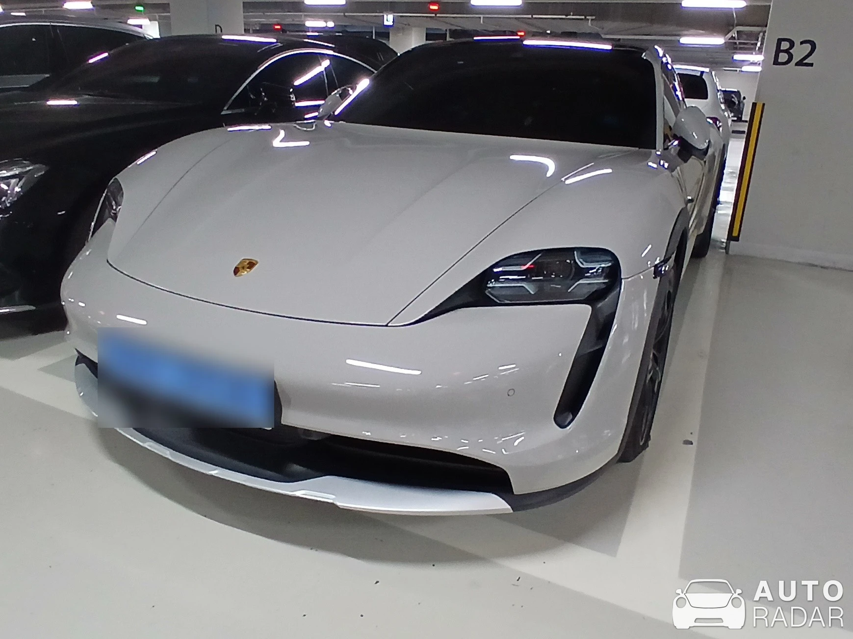 Porsche Taycan spotted in Yongin-si