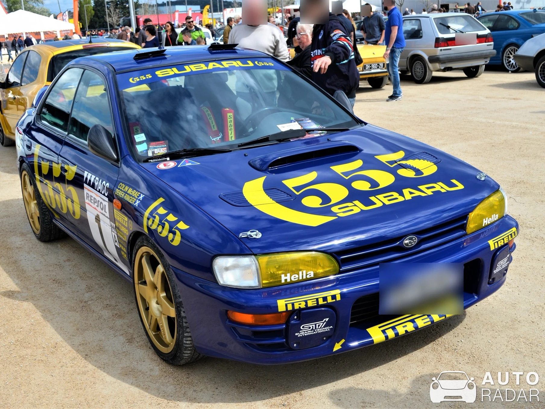 Subaru Impreza WRC spotted in Avignon