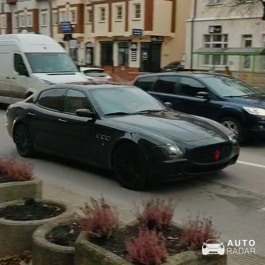 Maserati Quattroporte spotted in Ełk, Poland