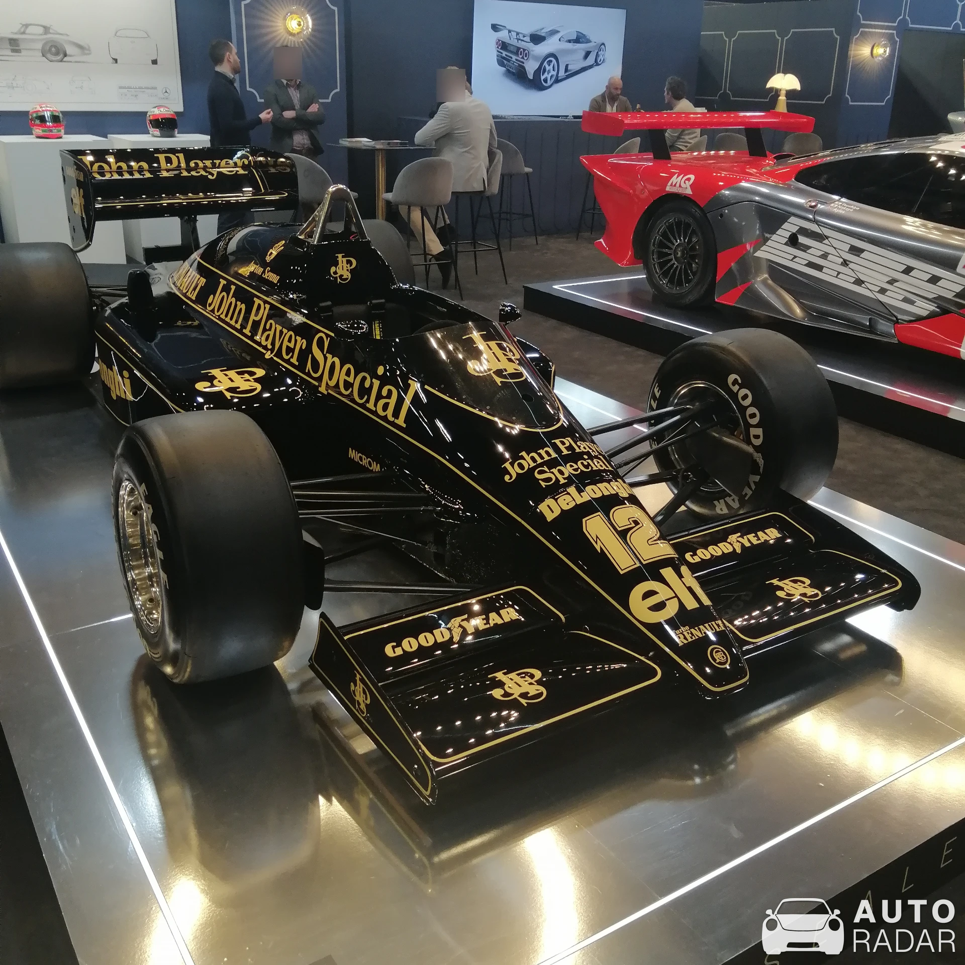 Lotus 97T spotted in Vanves