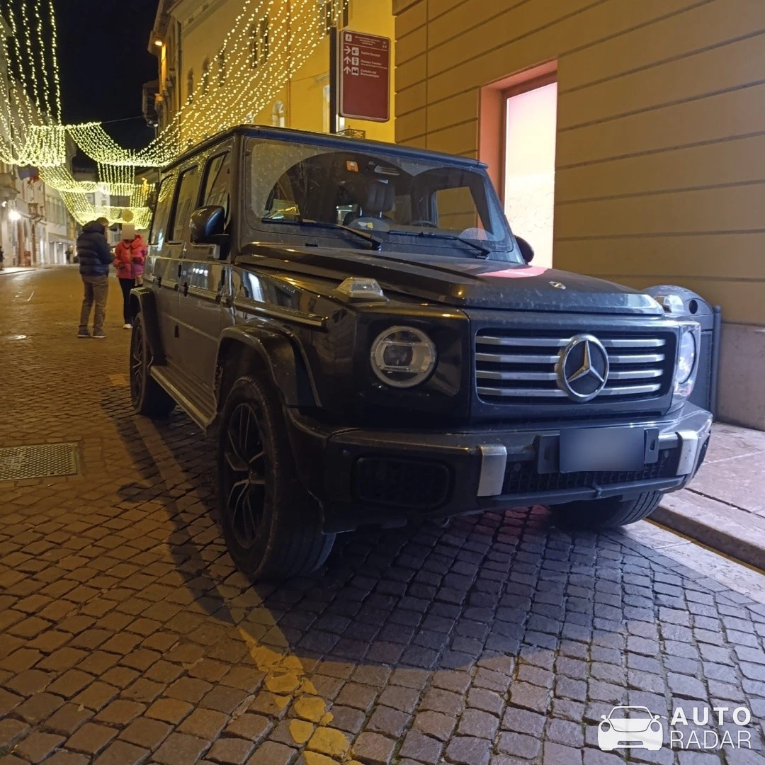 Mercedes-Benz G 450d spotted in Trento, Italy