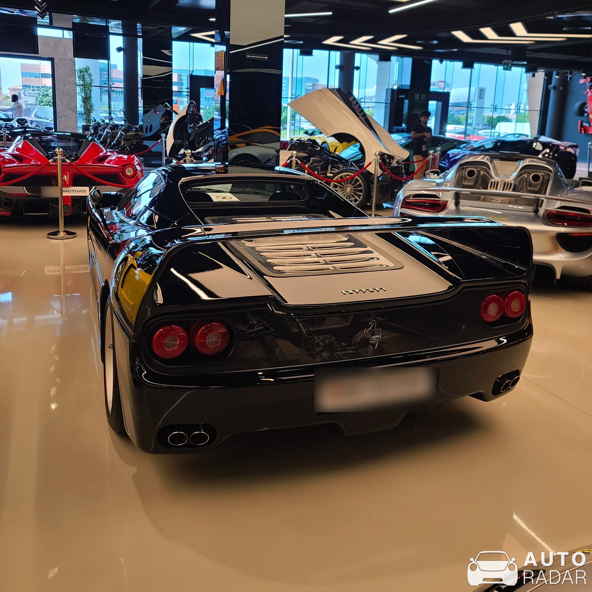 Ferrari F50 spotted in Dubai, United Arab Emirates