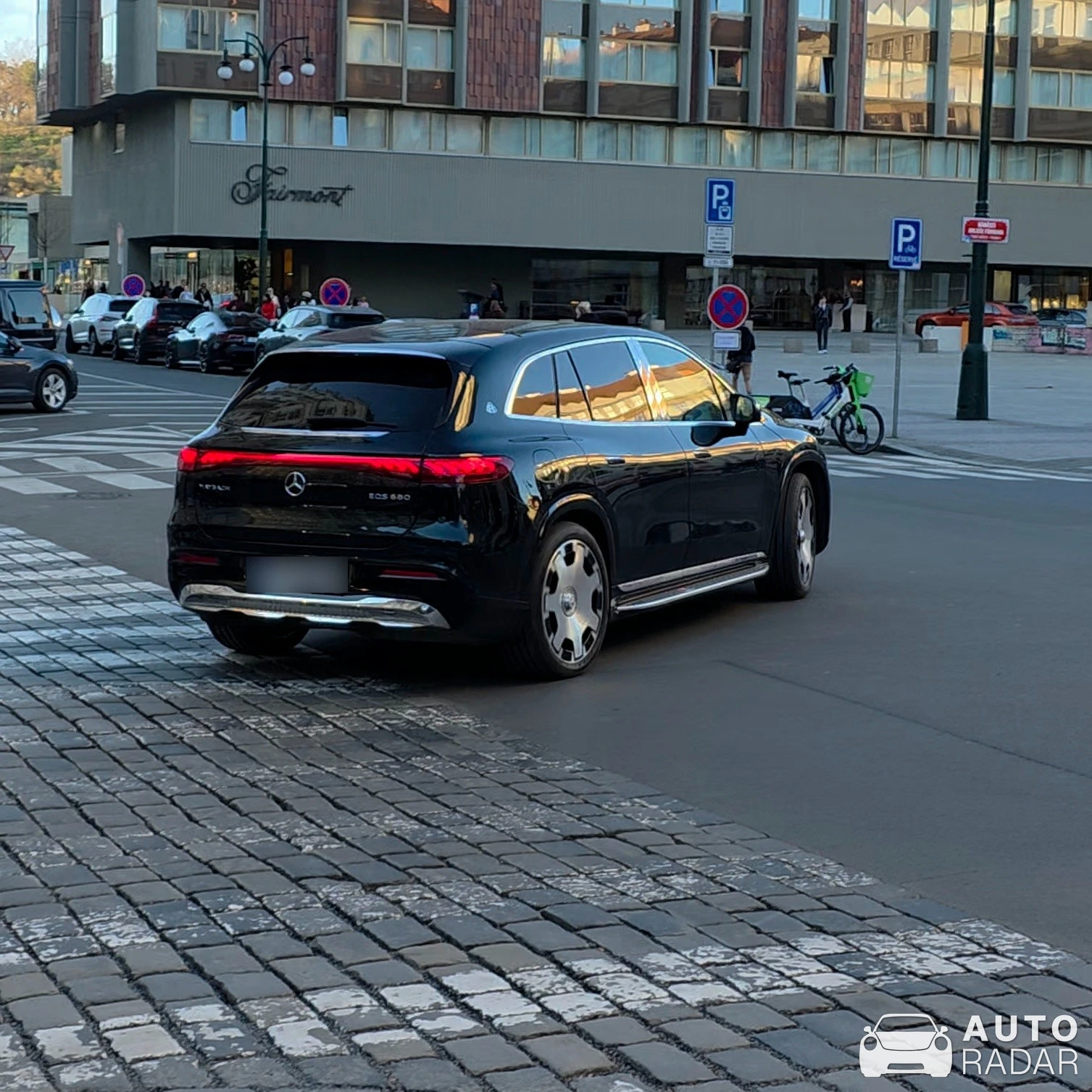 Mercedes-Maybach EQS spotted in Praha