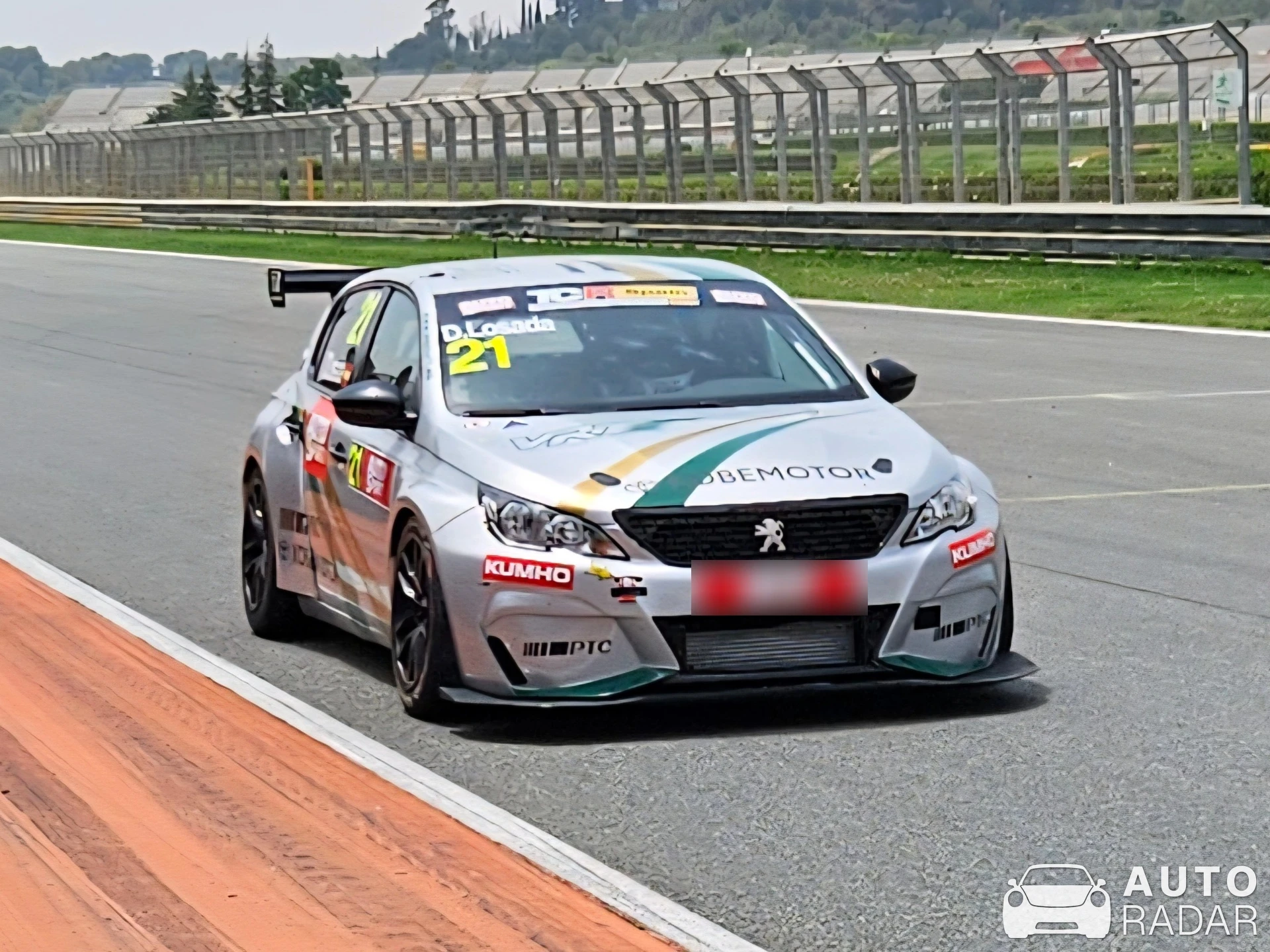 Peugeot 308 TCR spotted in Cheste