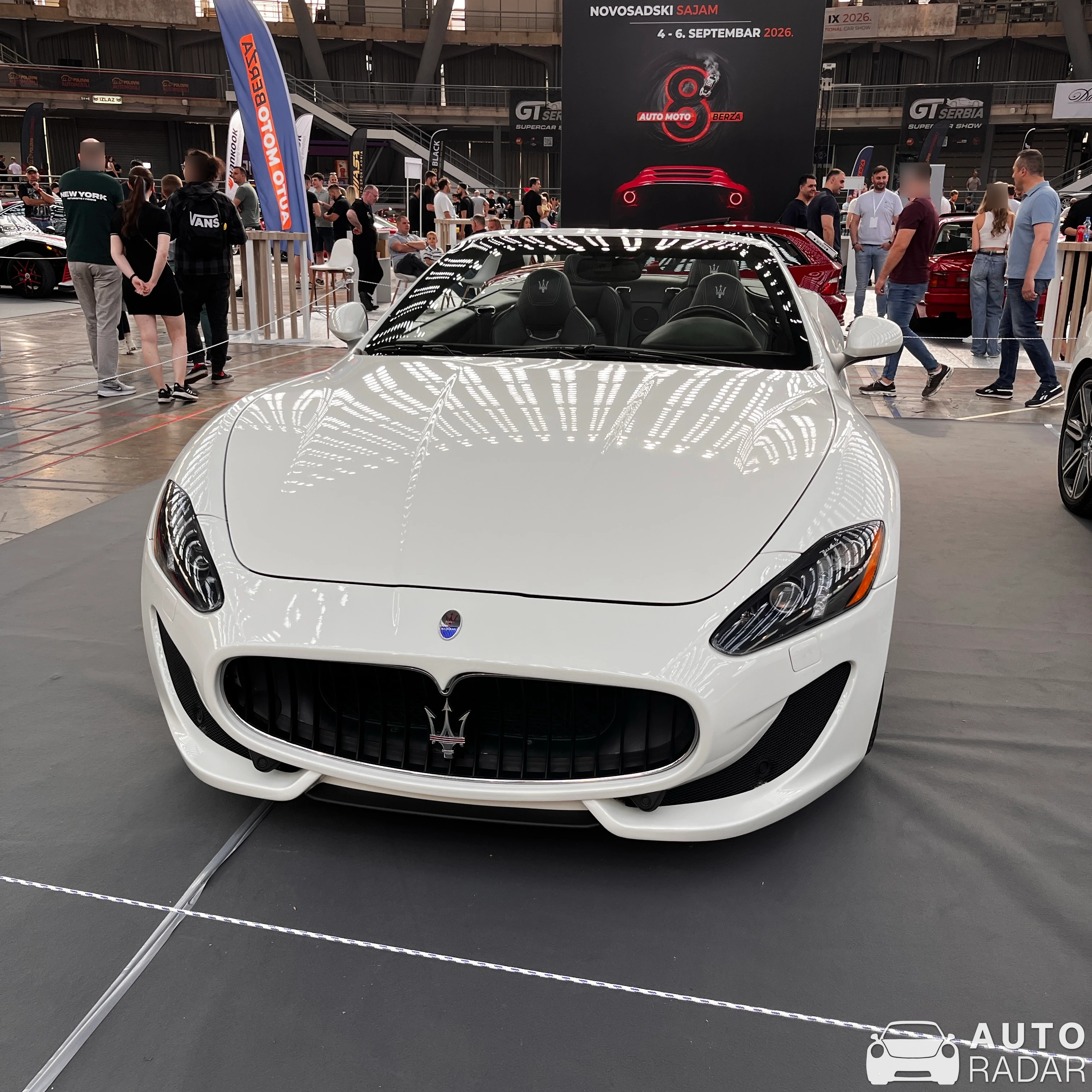 Maserati GranCabrio Sport spotted in Beograd