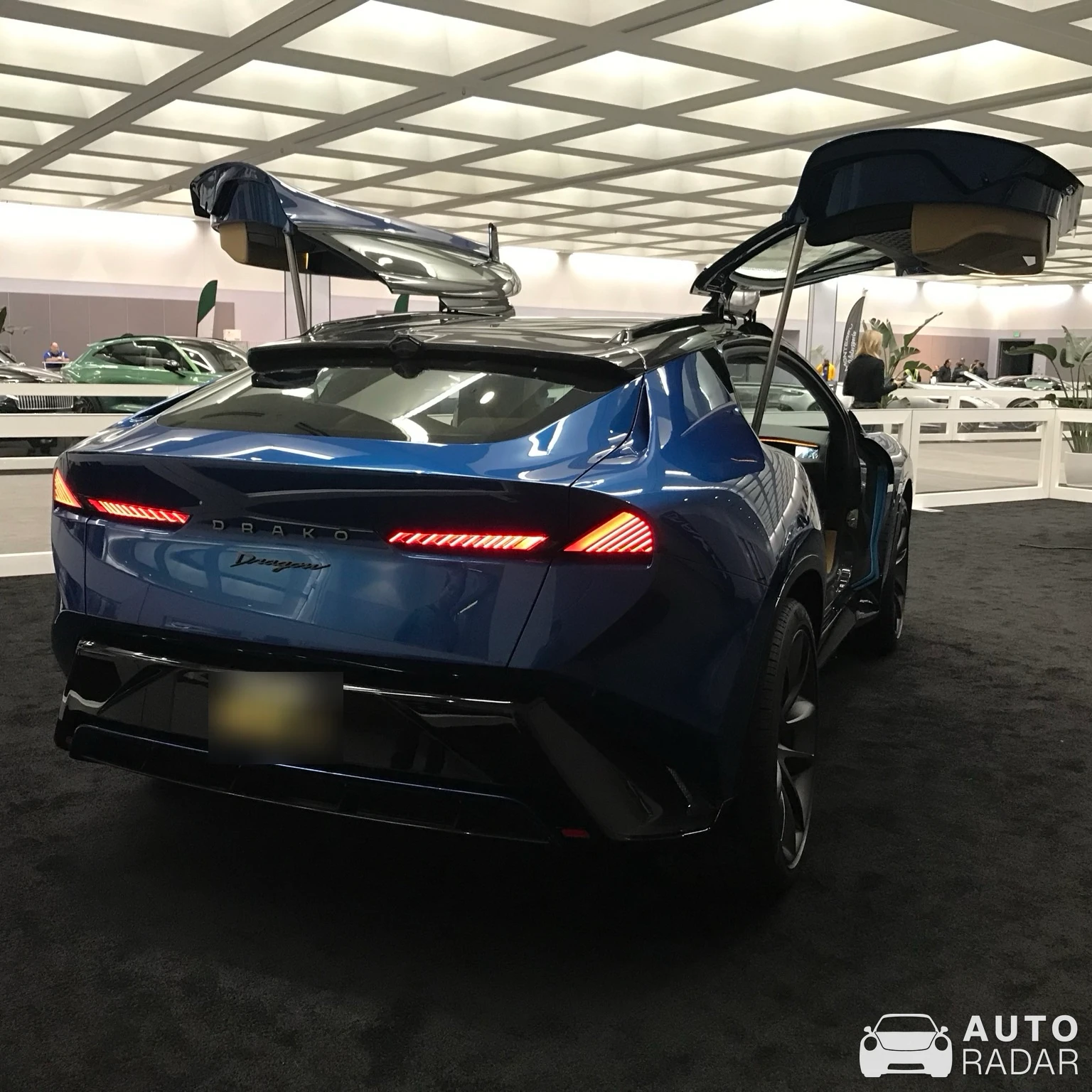 Drako Motors Dragon spotted in Los Angeles