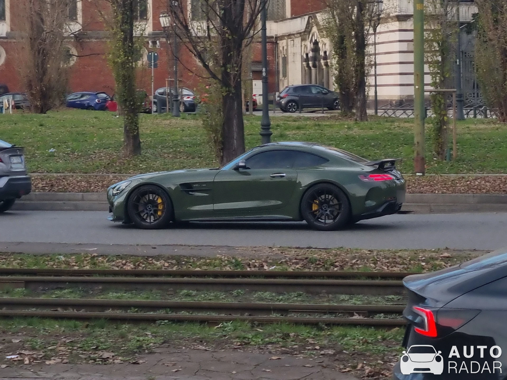 Mercedes-AMG GT R C190 spotted in Milano, Italy