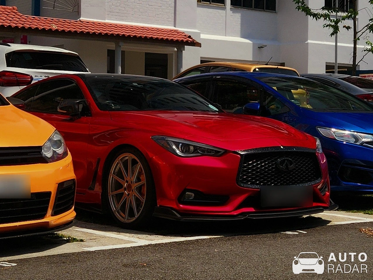Infiniti Q50 Redsport spotted in Singapore