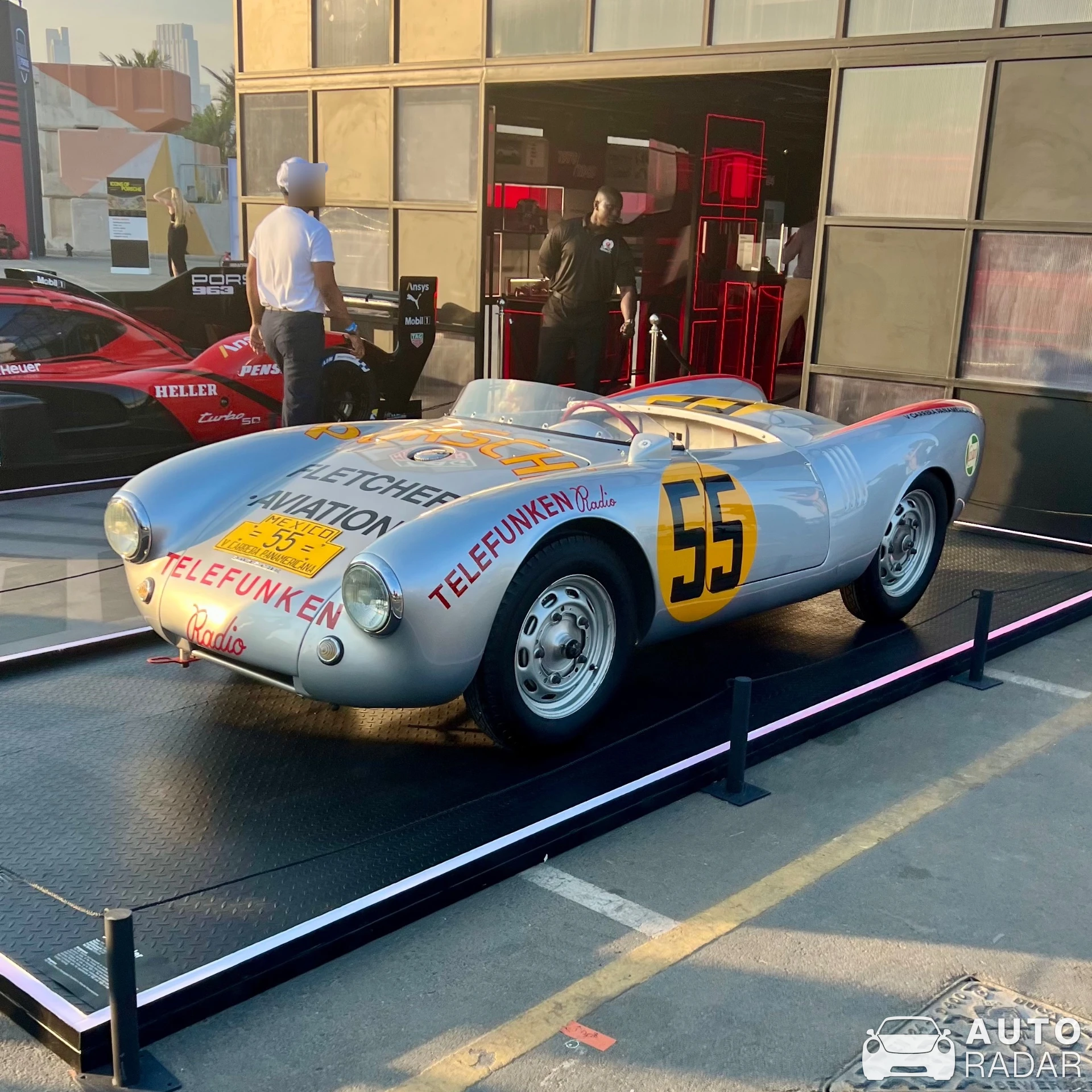 Porsche 550 Spyder spotted in Dubai, United Arab Emirates