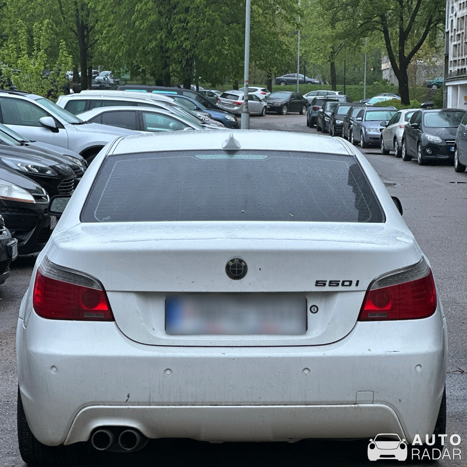 BMW 5 Series E60 spotted in Vilnius