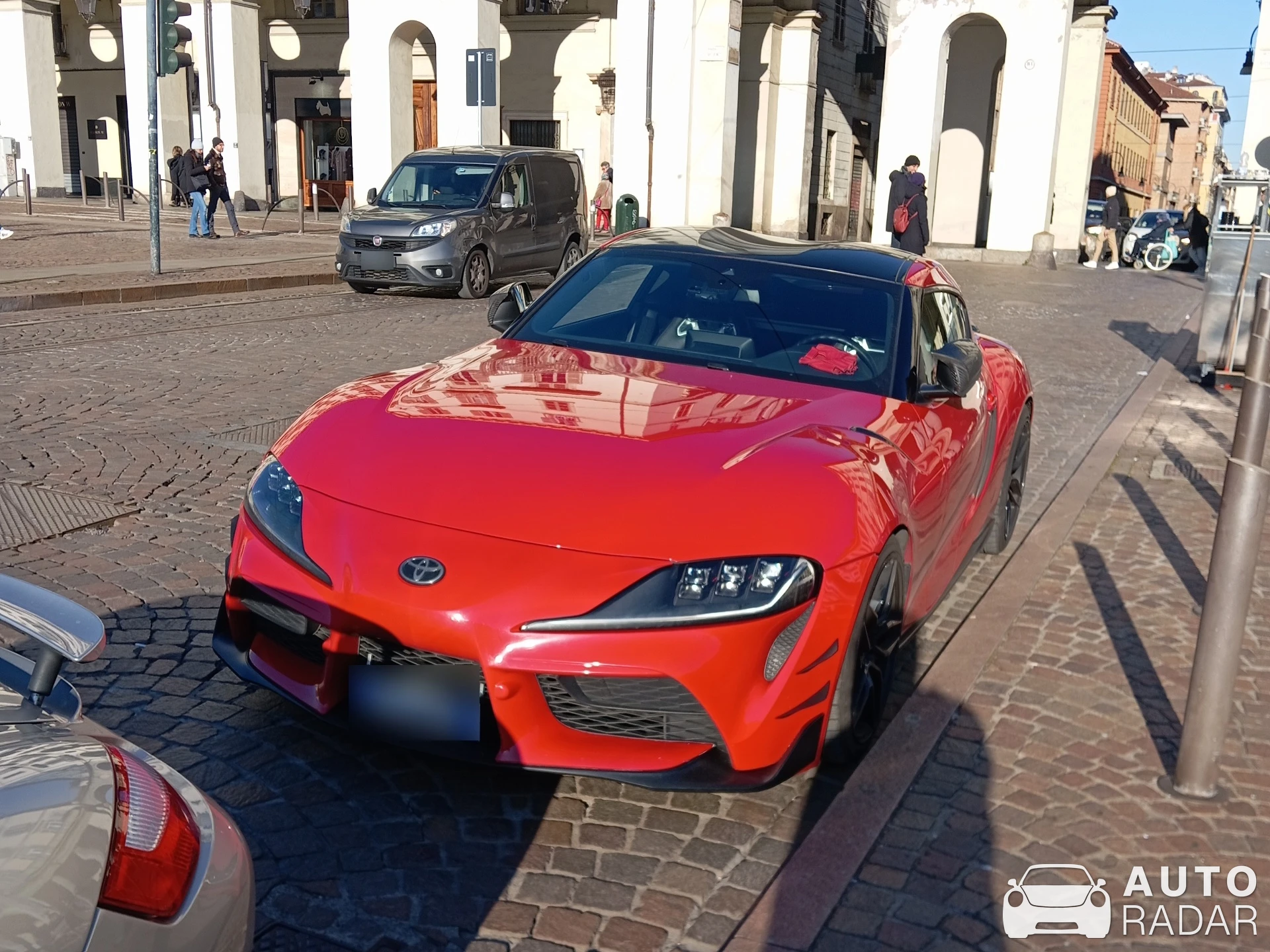Toyota GR Supra A90 spotted in Torino, Italy