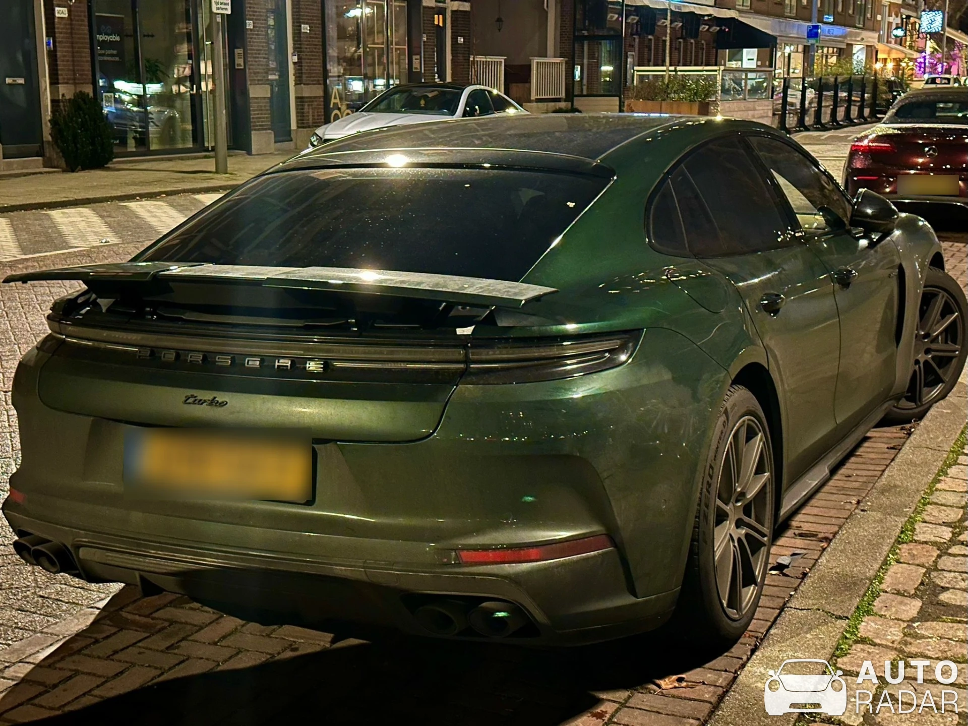 Porsche 972 Panamera Turbo spotted in Rotterdam